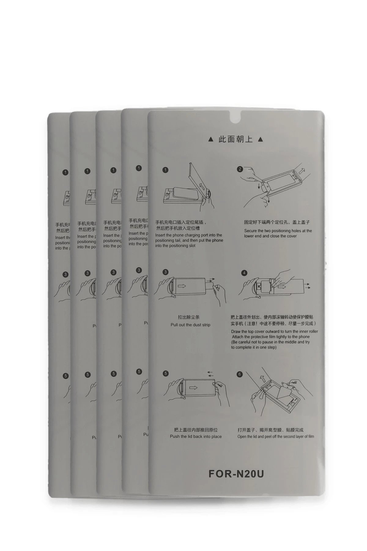 Joko Samsung Galaxy S21 Ultra AutoKit 5in1 Fiber Hayalet Polymer Nano Ekran Koruyucu