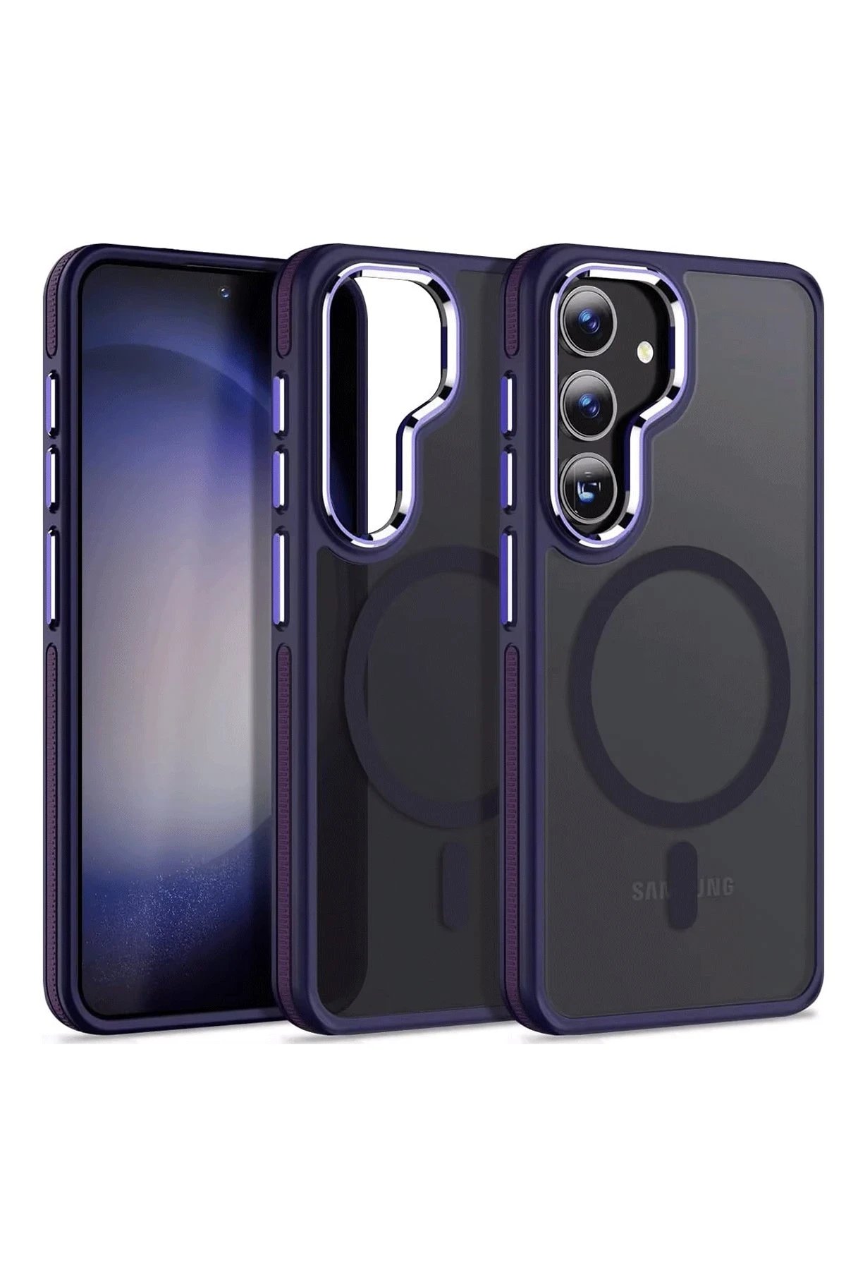 Joko Samsung Galaxy S24 Winner Magsafe Kapak - Derin Mor