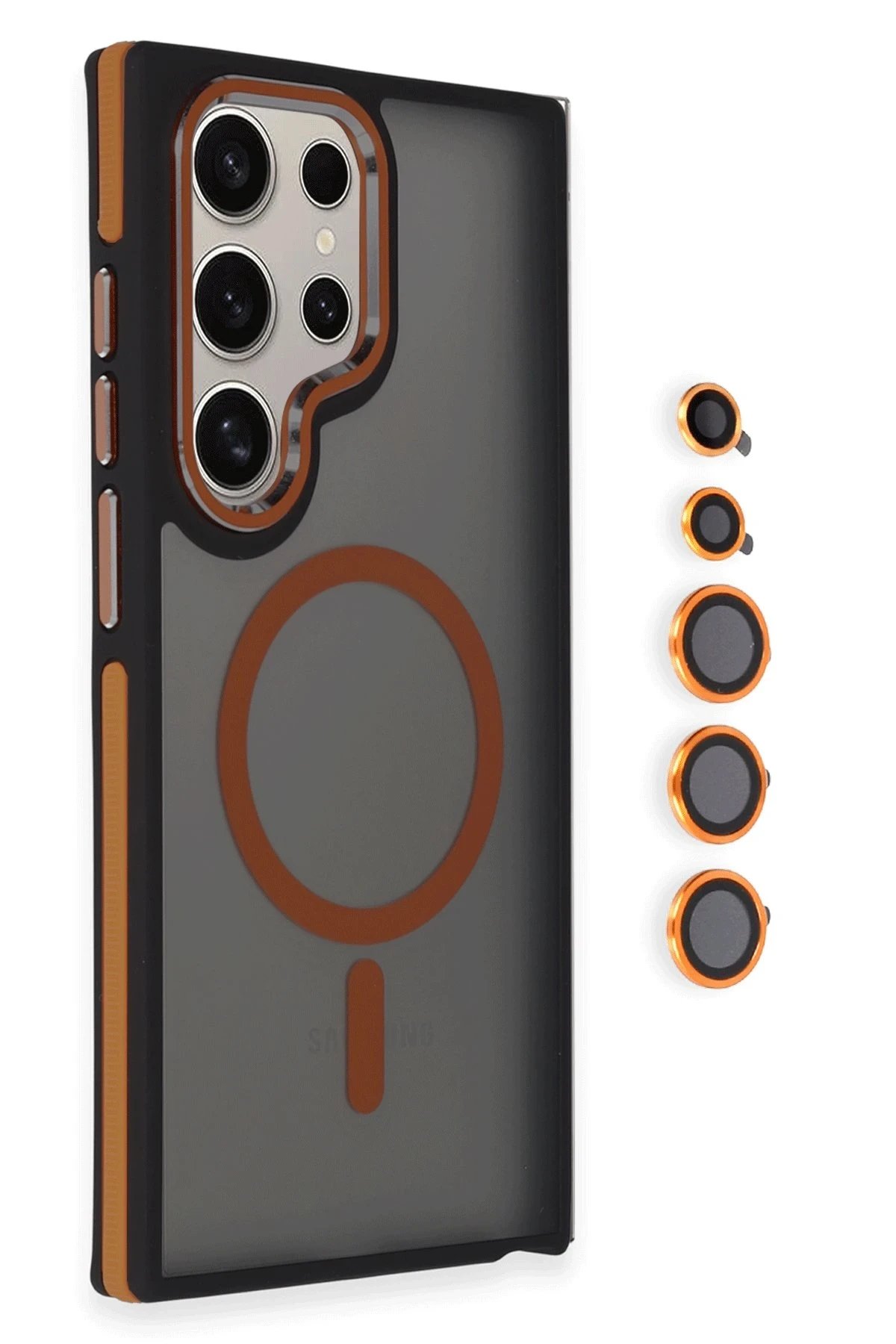 Joko Samsung Galaxy S24 Ultra Winner Magsafe Kapak - Turuncu