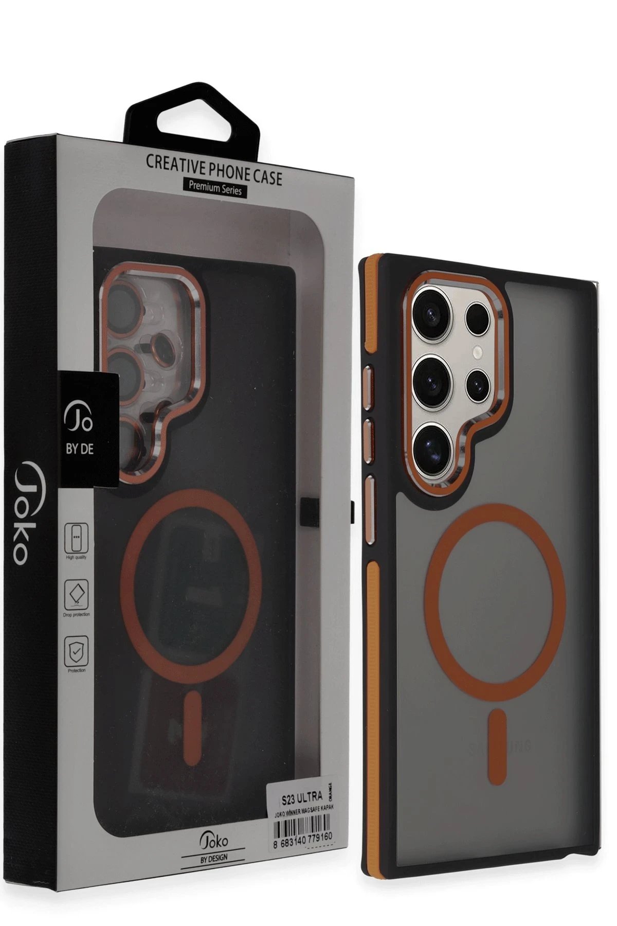 Joko Samsung Galaxy S24 Ultra Winner Magsafe Kapak - Turuncu