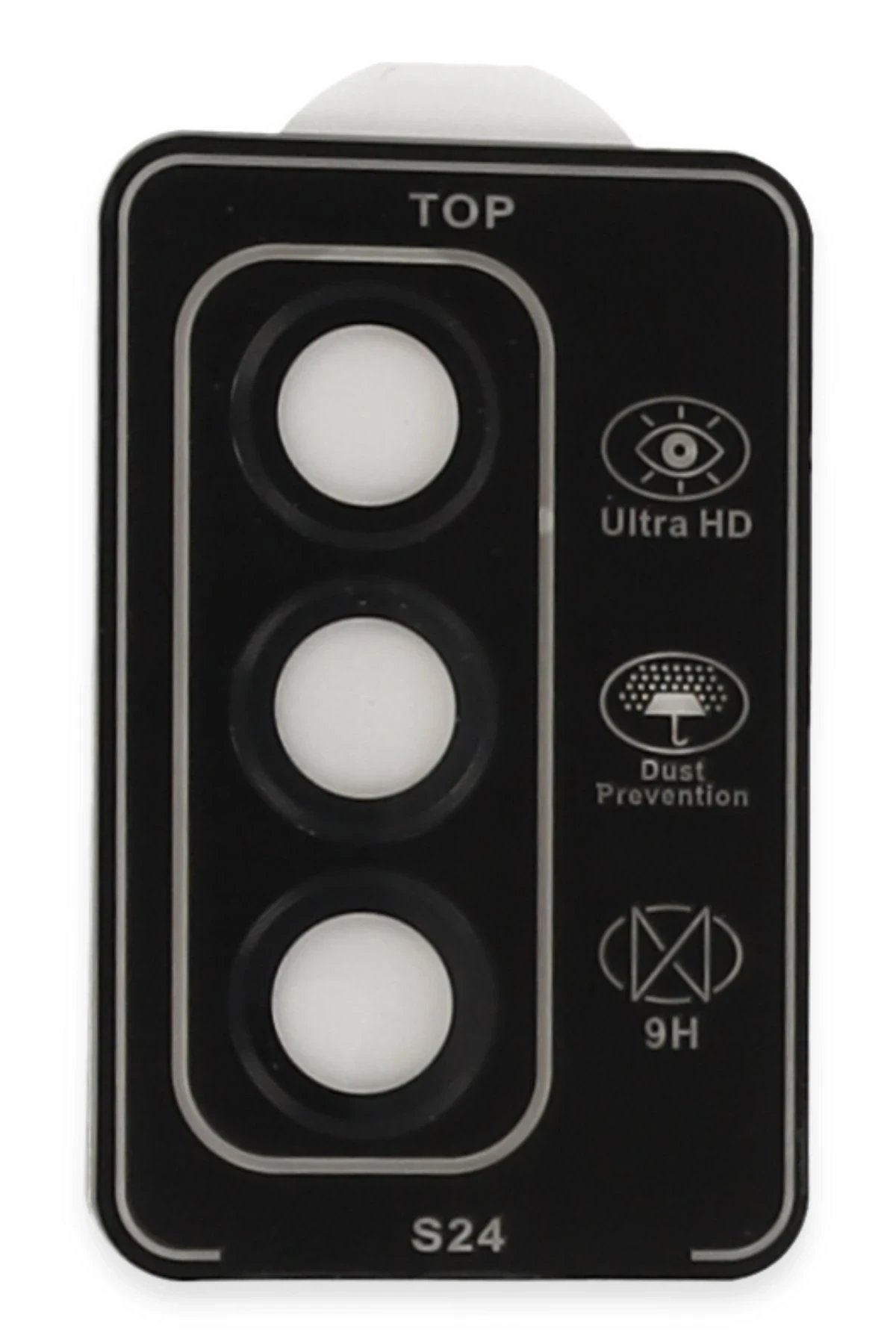 Joko Samsung Galaxy S24 PVD Metal Kamera Lens - Siyah