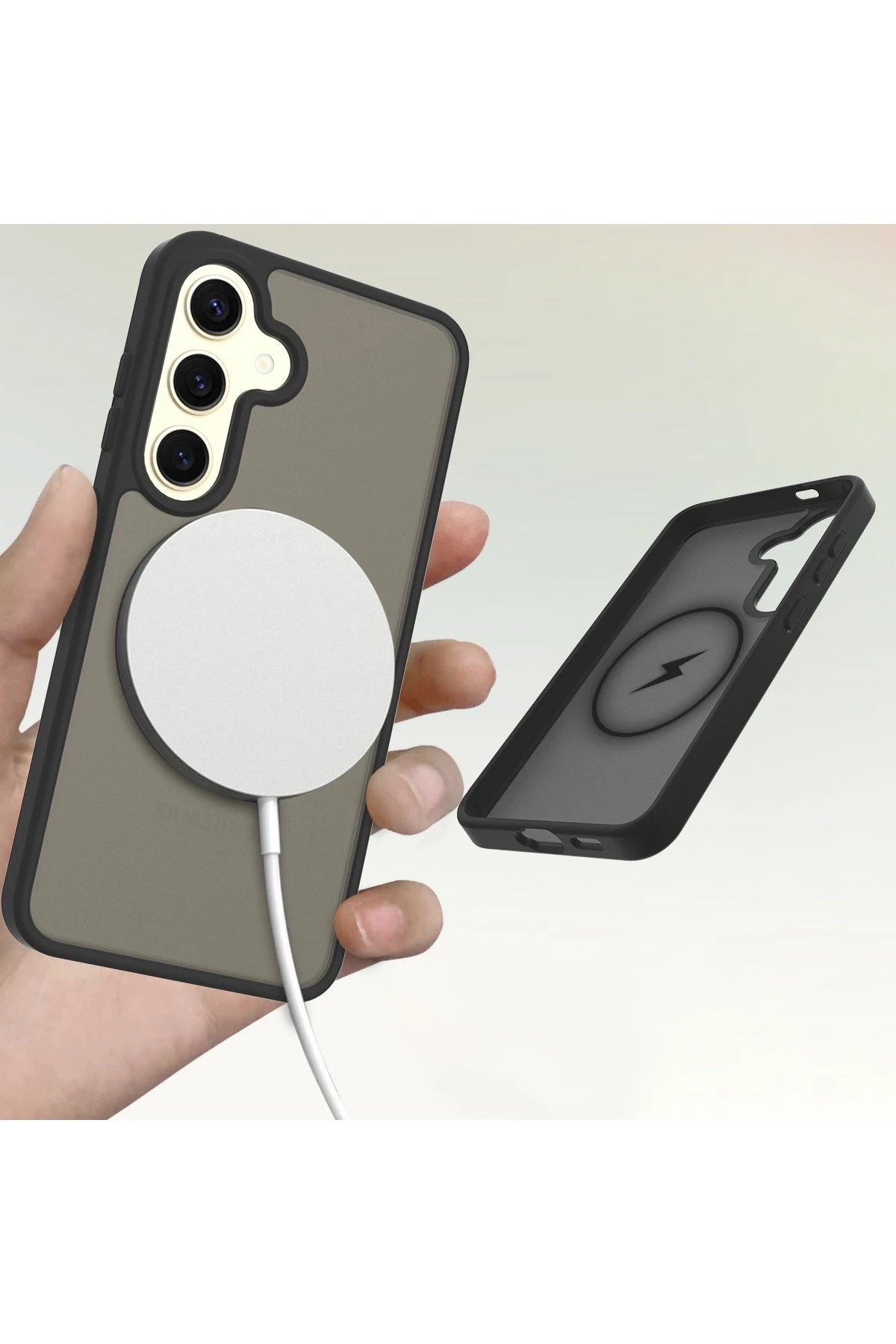 Joko Samsung Galaxy S24 Jota Magsafe Kapak - Titan Gri