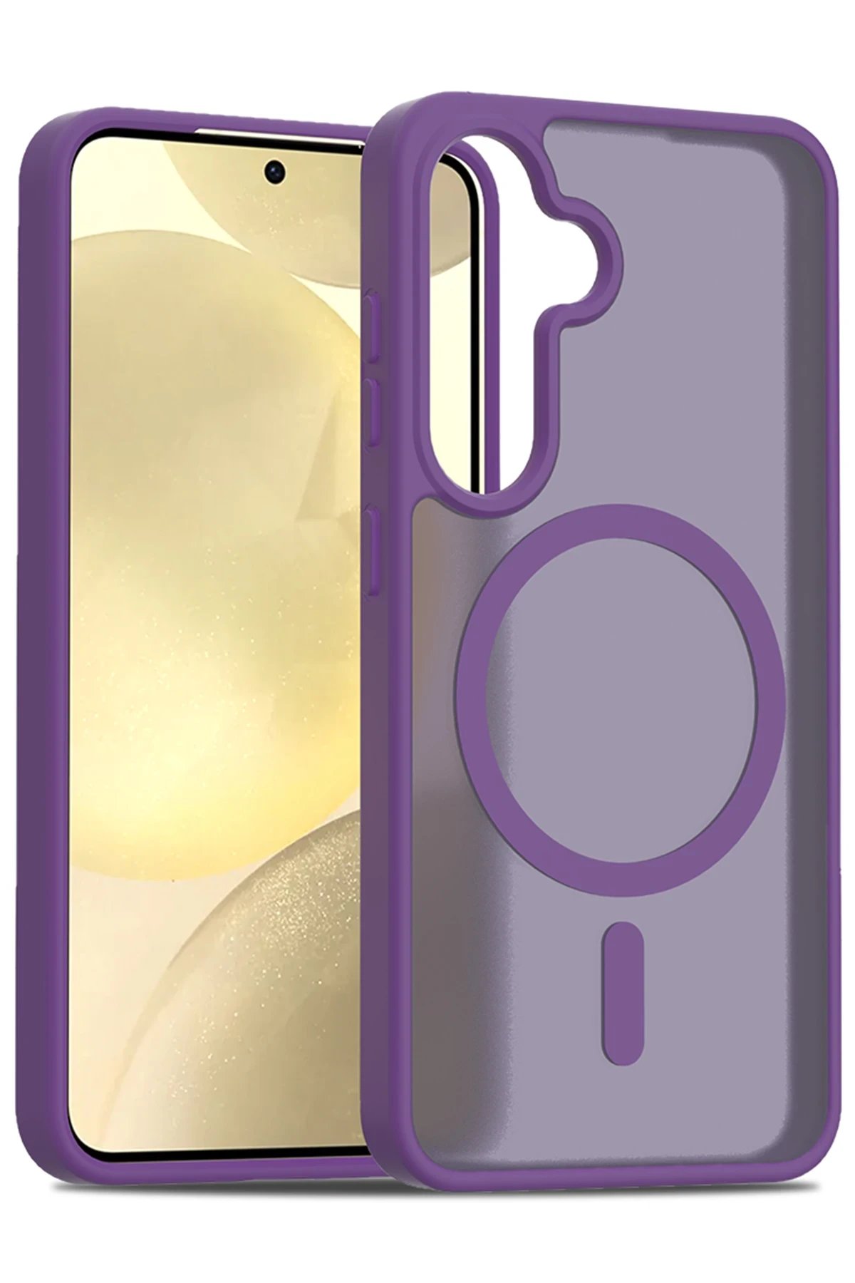 Joko Samsung Galaxy S24 Jota Magsafe Kapak - Derin Mor