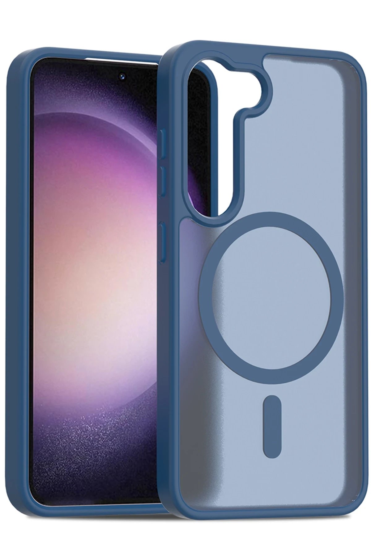 Joko Samsung Galaxy S23 Jota Magsafe Kapak - Lacivert