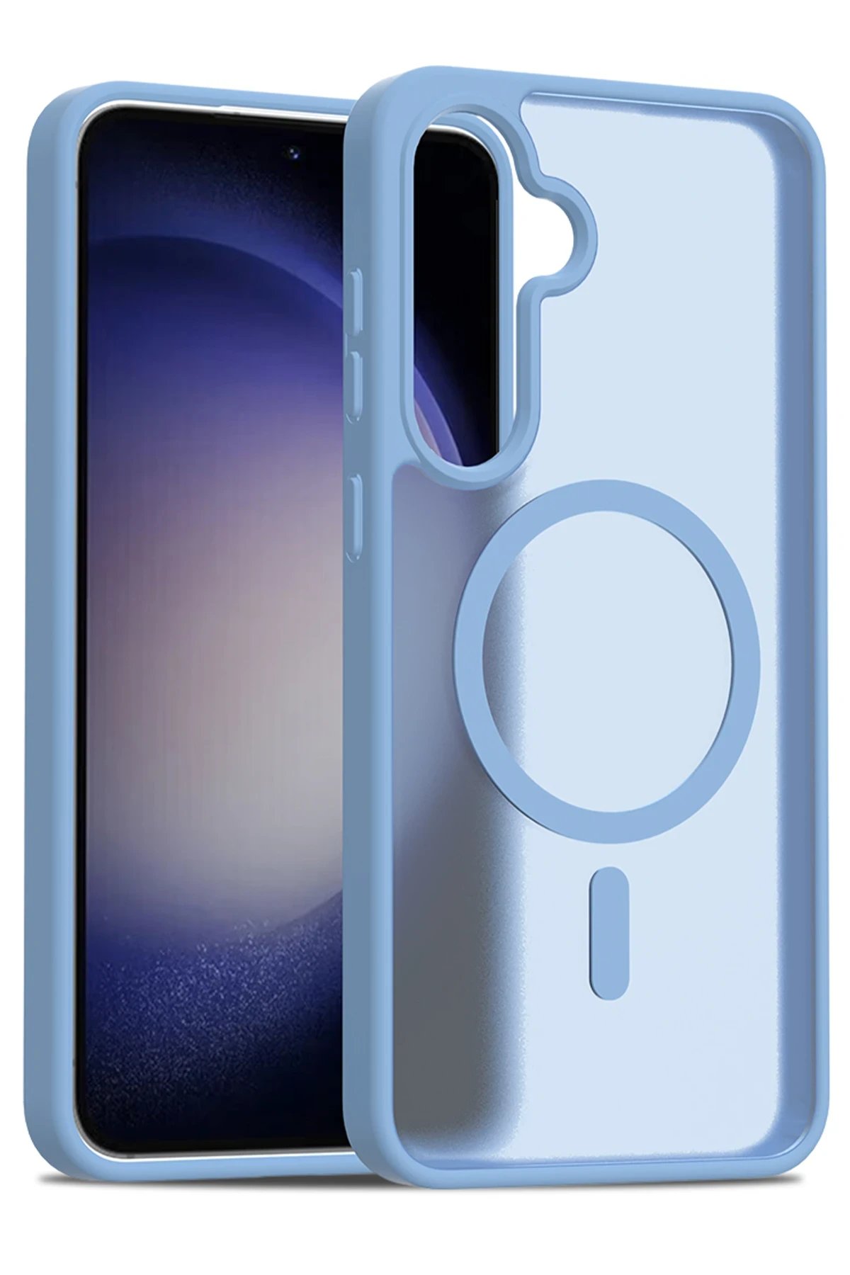 Joko Samsung Galaxy S24 FE Jota Magsafe Kapak - Açık Mavi