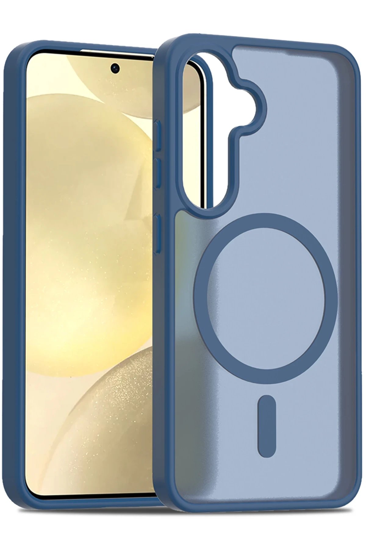 Joko Samsung Galaxy S25 Jota Magsafe Kapak - Lacivert