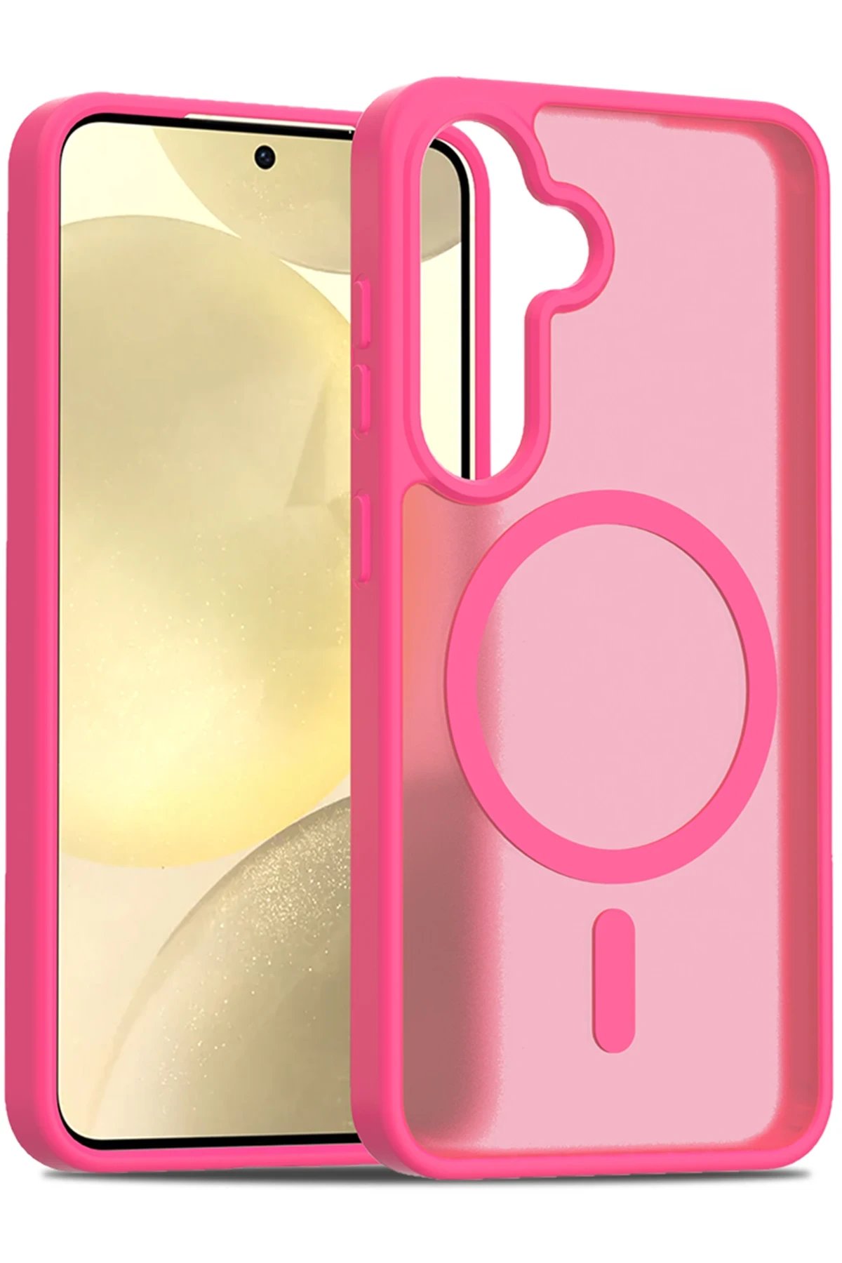 Joko Samsung Galaxy S25 Jota Magsafe Kapak - Rose