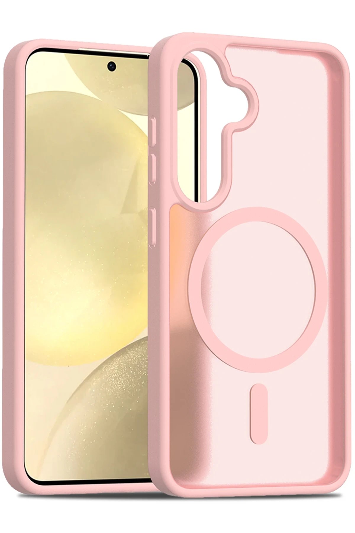 Joko Samsung Galaxy S25 Plus Jota Magsafe Kapak - Pudra