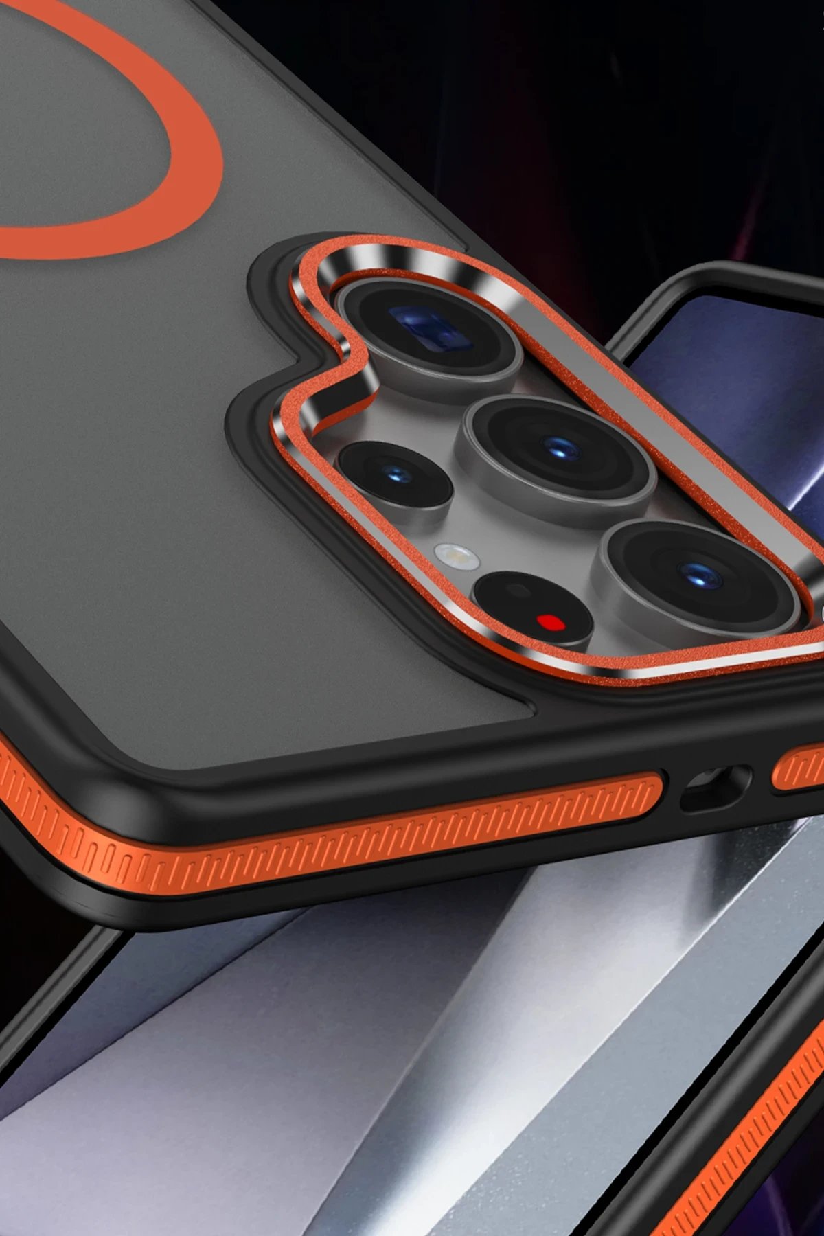 Joko Samsung Galaxy S25 Ultra Winner Magsafe Kapak - Turuncu