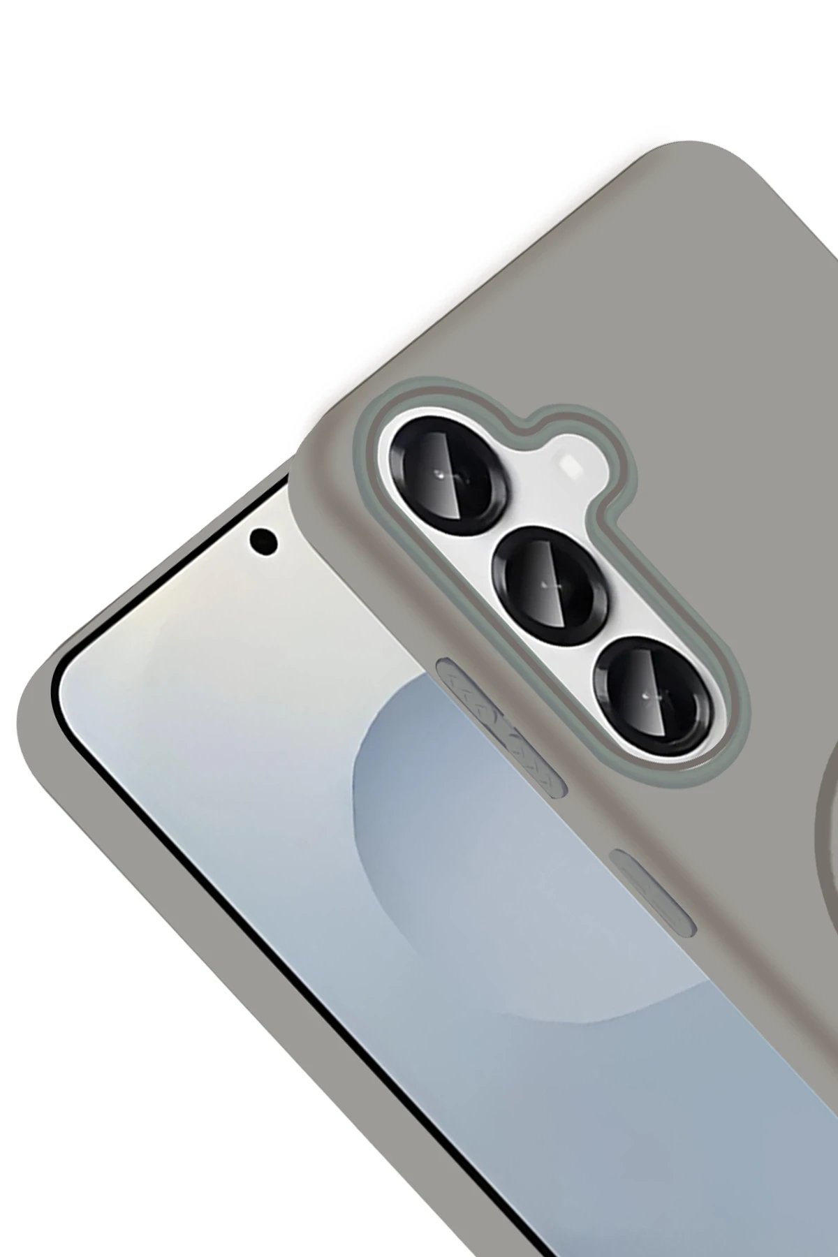 Joko Samsung Galaxy S25 Broş Magsafe Kapak - Füme