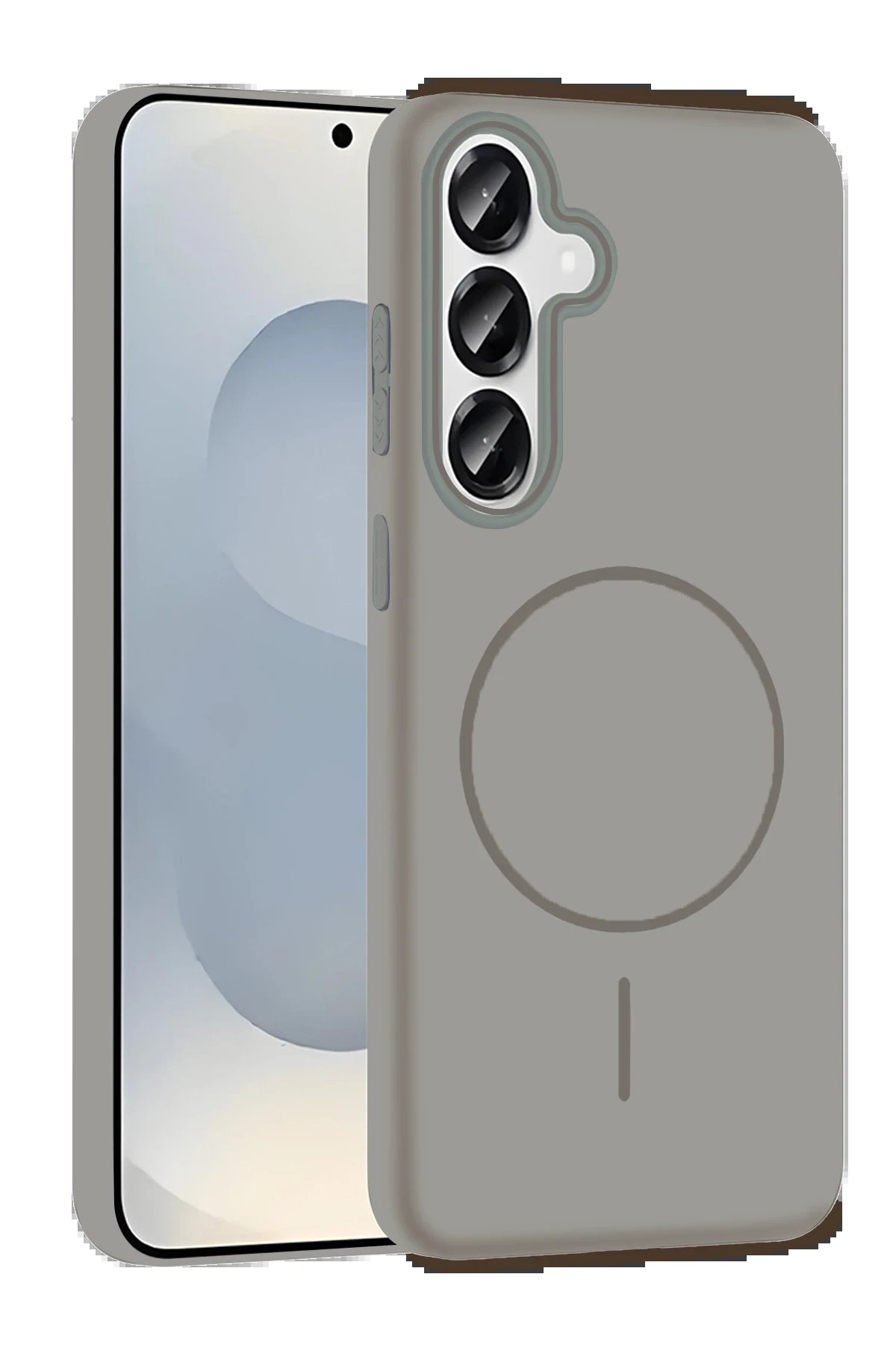 Joko Samsung Galaxy S25 Broş Magsafe Kapak - Titan Gri