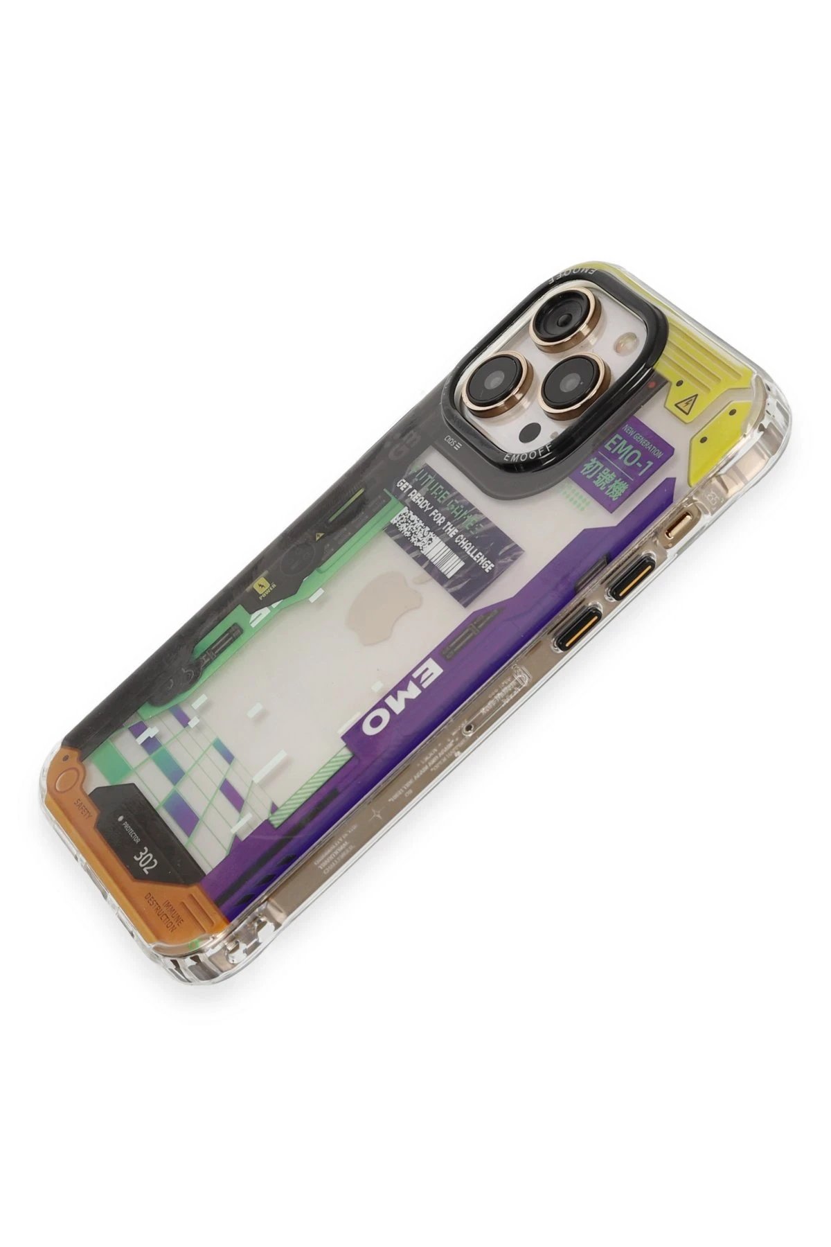 Keep Off iPhone 14 Pro Kılıf Cat Desenli Kapak - Cat - 5