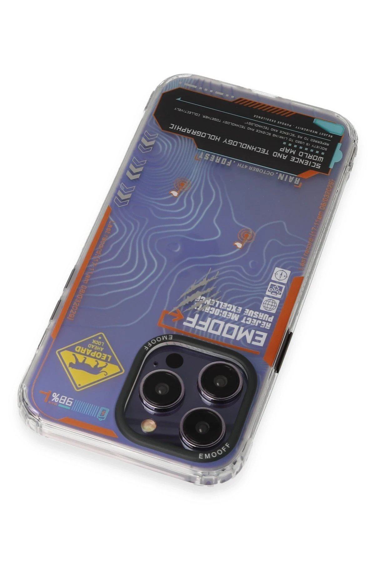 Keep Off iPhone 14 Pro Kılıf Cat Desenli Kapak - Cat - 13