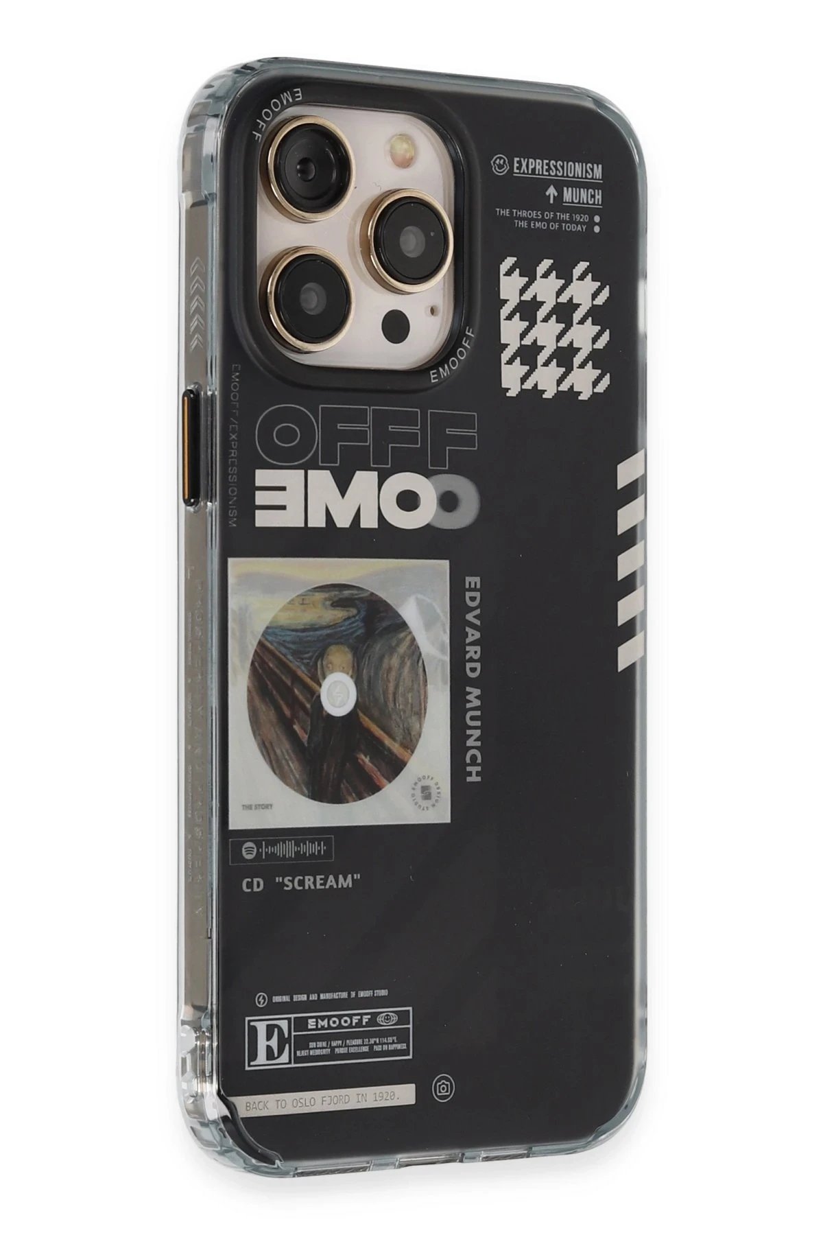 Keep Off iPhone 14 Pro Max Kılıf Cat Desenli Kapak - Cat - 6