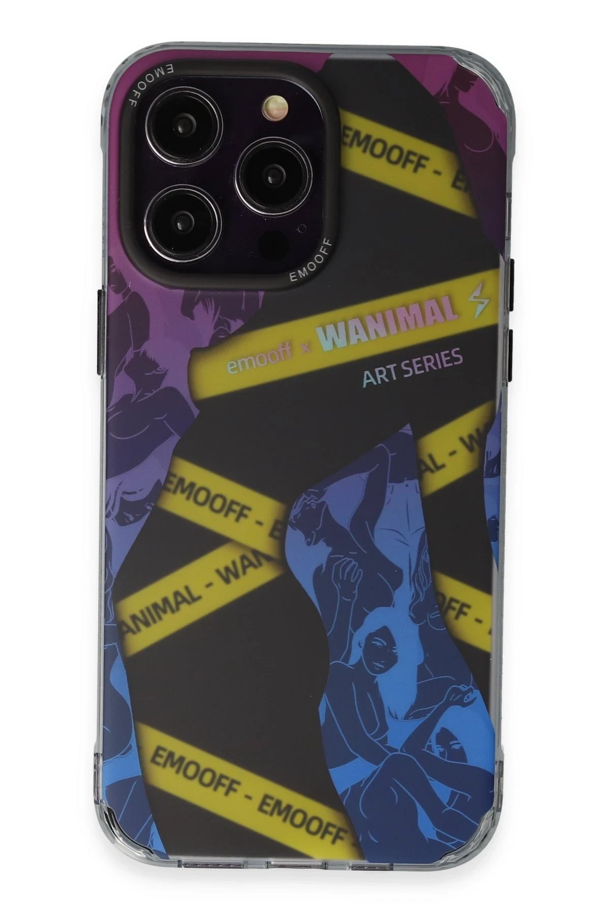 Keep Off iPhone 14 Pro Max Kılıf Cat Desenli Kapak - Cat - 9