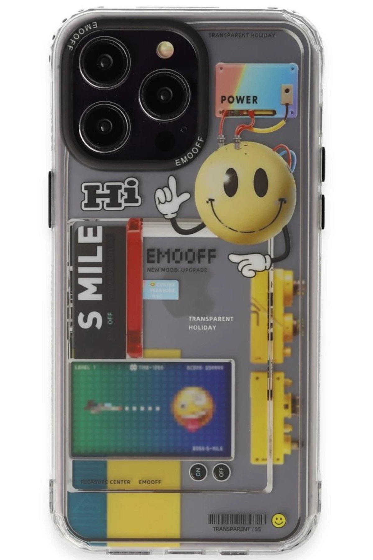 Keep Off iPhone 14 Pro Max Kılıf Cat Desenli Kapak - Cat - 11