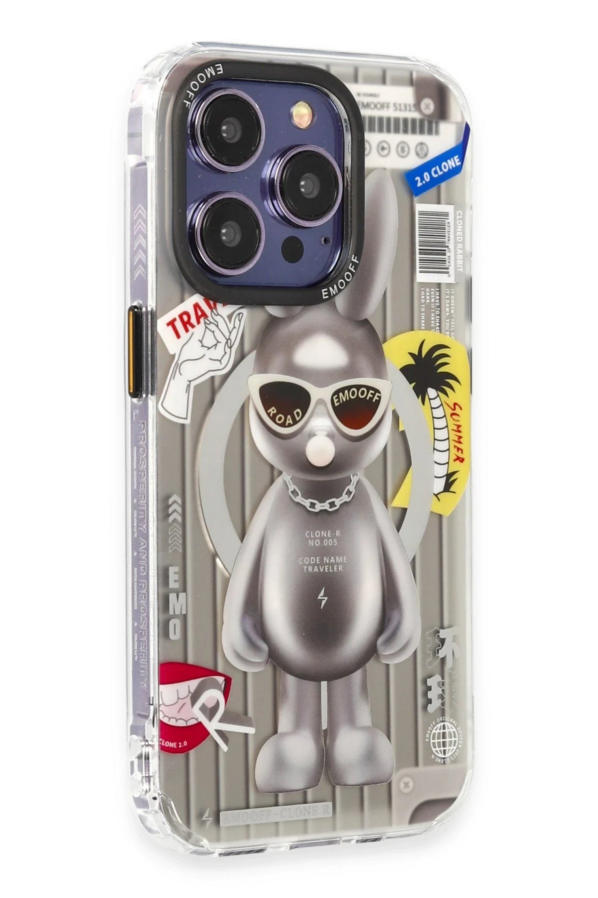 Keep Off iPhone 14 Pro Kılıf Clone Space Magsafe Kapak - Clone - 2