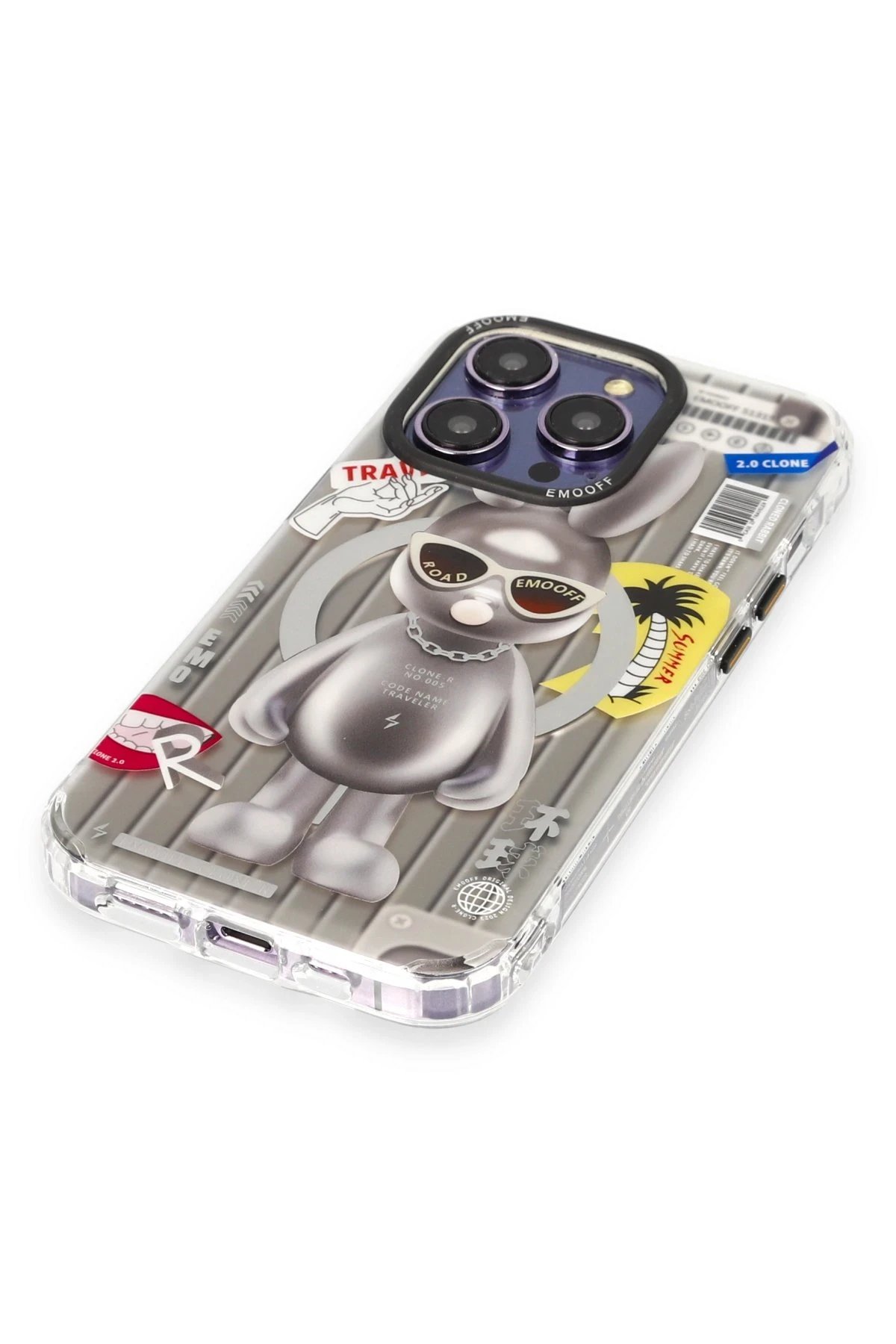 Keep Off iPhone 14 Pro Kılıf Clone Space Magsafe Kapak - Clone - 2