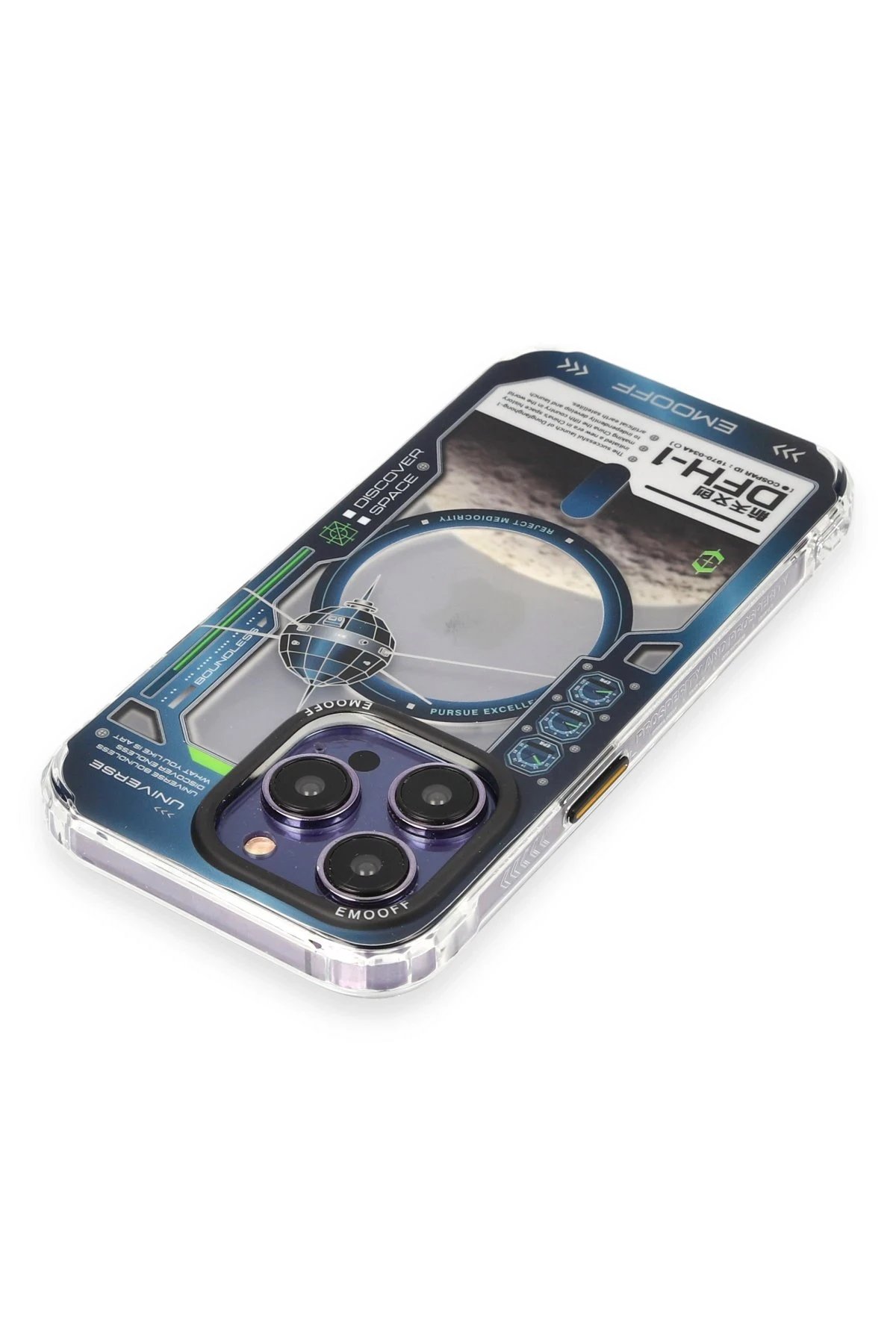 Keep Off iPhone 14 Pro Kılıf Clone Space Magsafe Kapak - Clone - 5