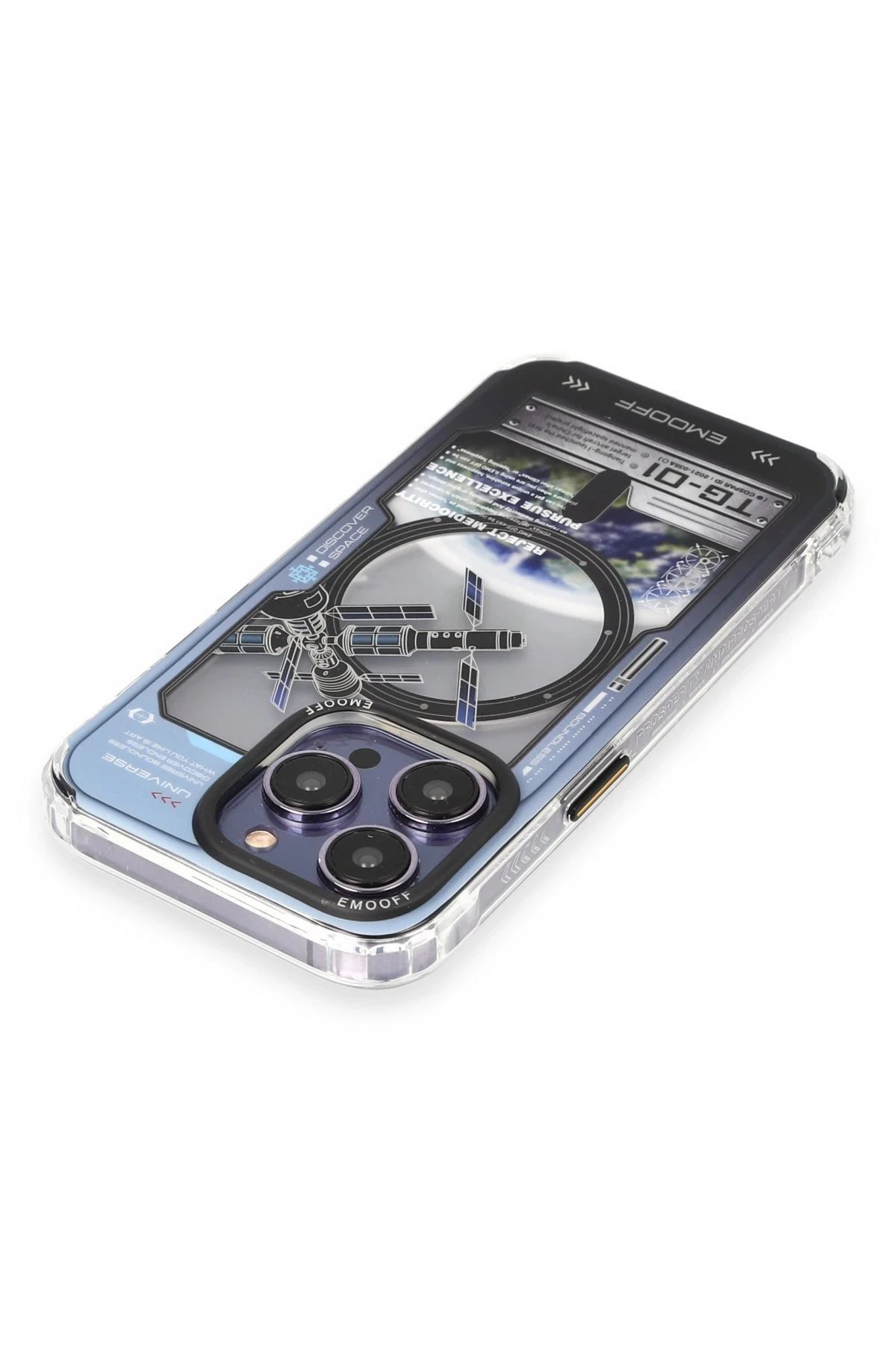 Keep Off iPhone 14 Pro Kılıf Clone Space Magsafe Kapak - Clone - 6