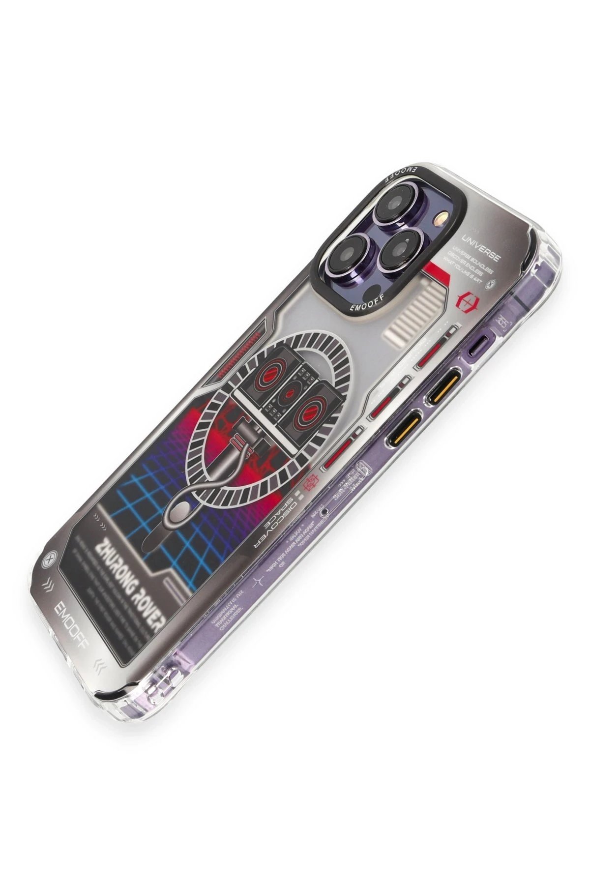 Keep Off iPhone 14 Pro Kılıf Clone Space Magsafe Kapak - Clone - 7