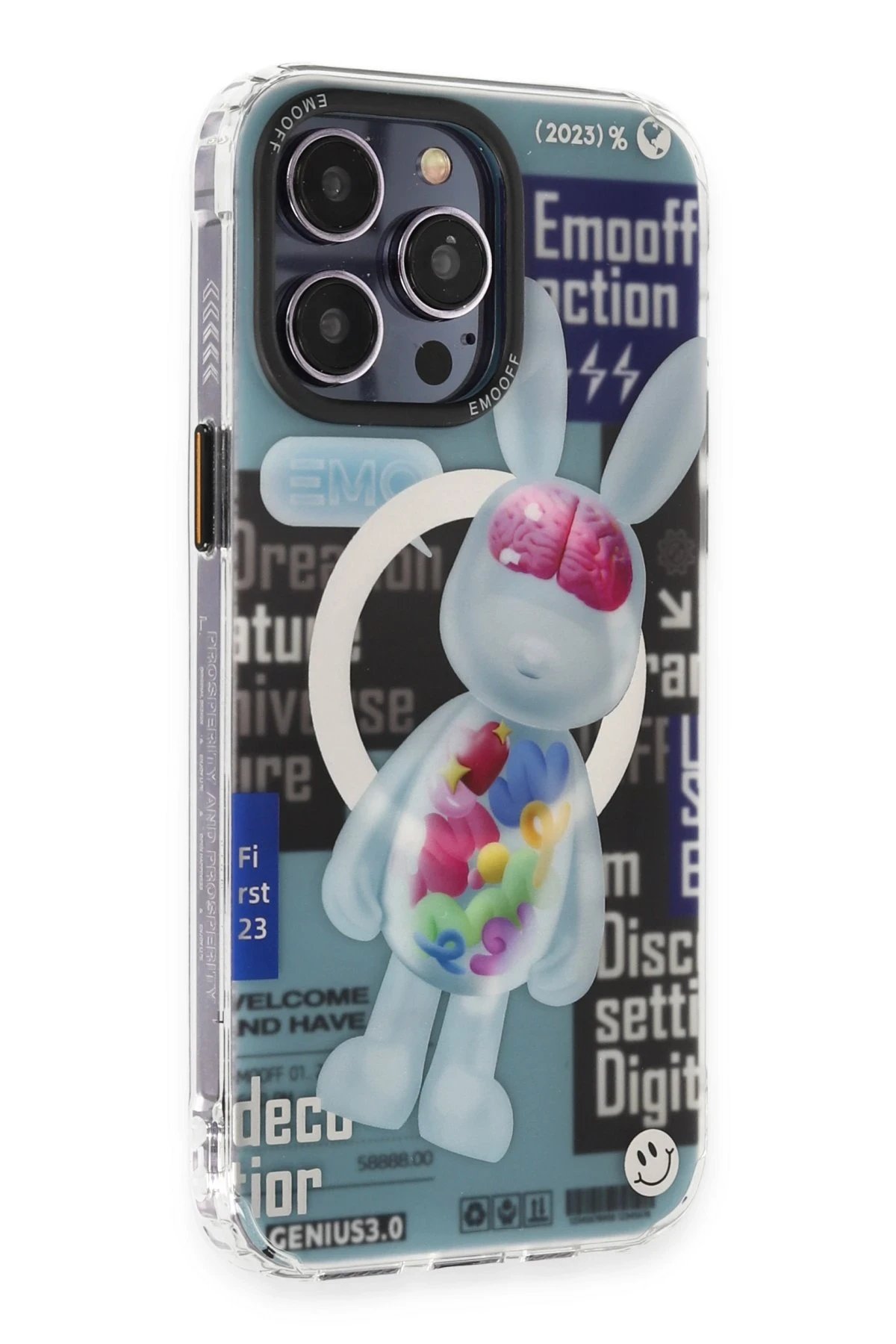 Keep Off iPhone 14 Pro Kılıf Clone Space Magsafe Kapak - Clone - 12