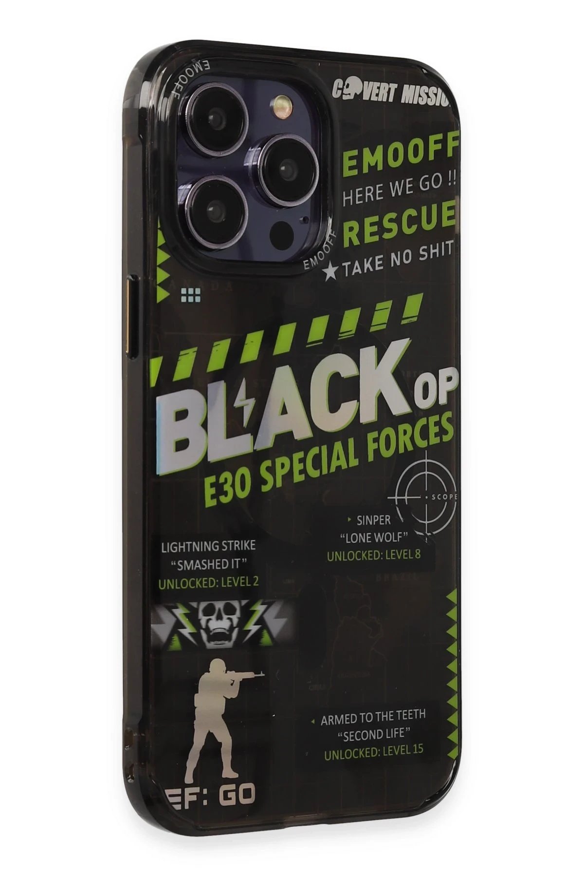 Keep Off iPhone 14 Pro Kılıf Clone Space Magsafe Kapak - Clone - 19