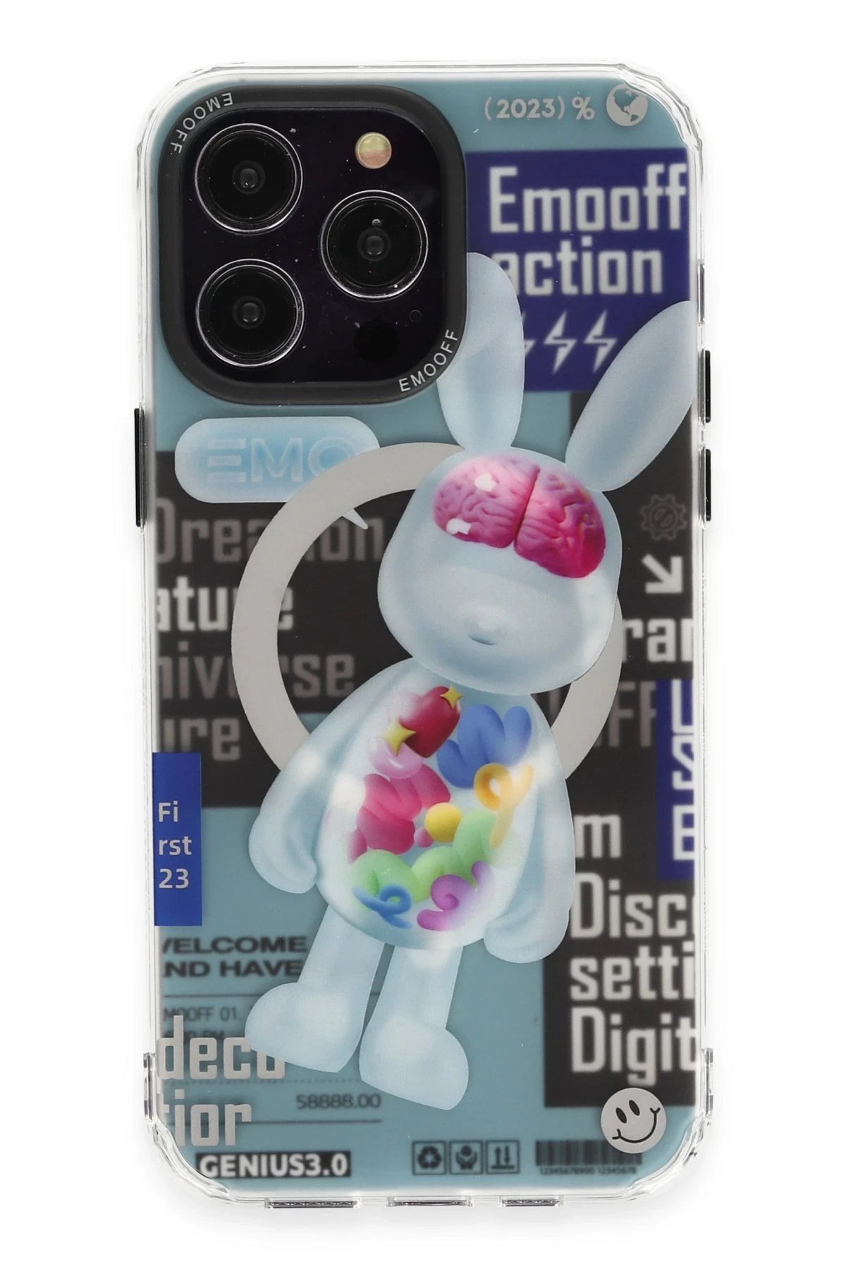 Keep Off iPhone 14 Pro Max Kılıf Clone Space Magsafe Kapak - Clone - 12