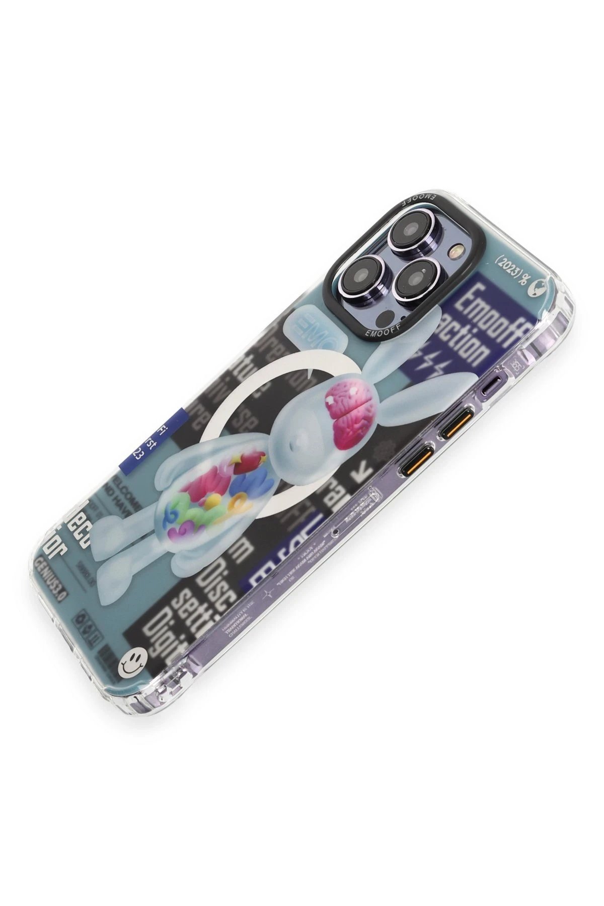 Keep Off iPhone 14 Pro Max Kılıf Clone Space Magsafe Kapak - Clone - 12