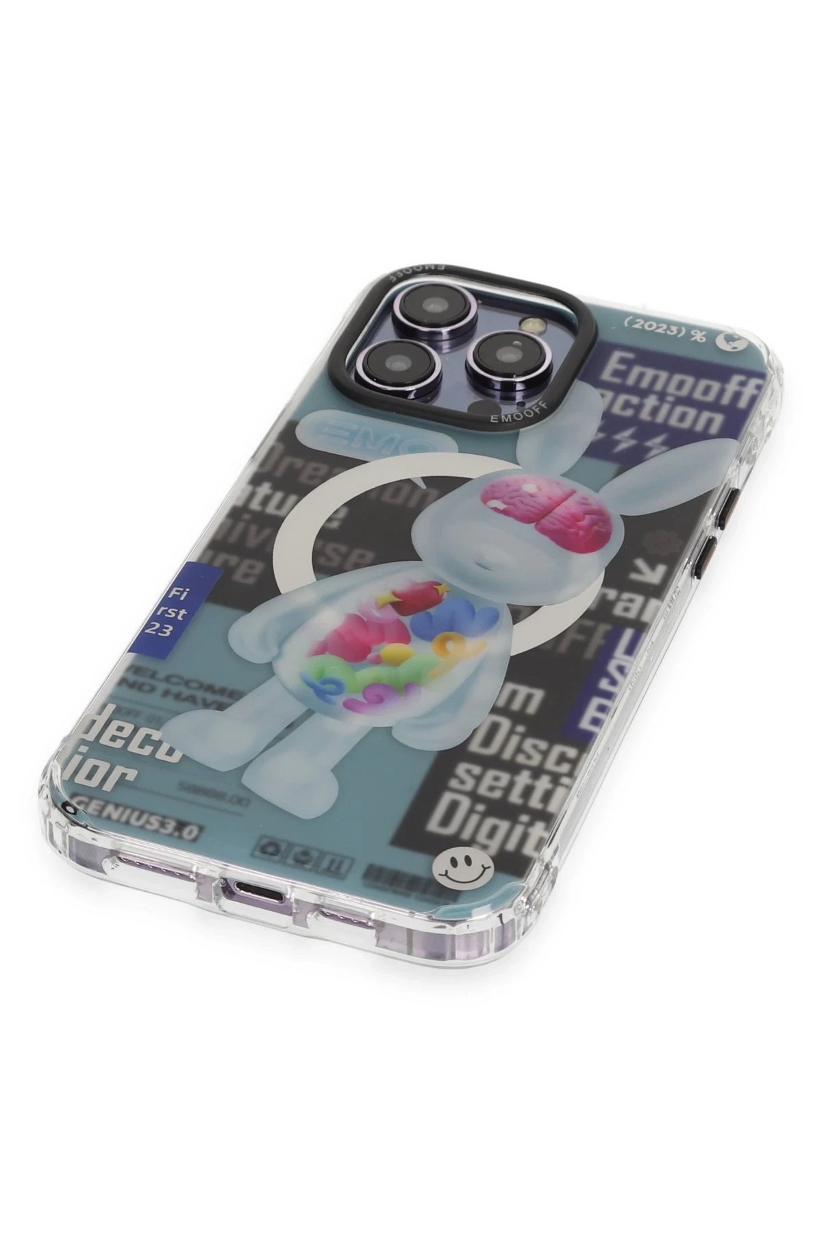 Keep Off iPhone 14 Pro Max Kılıf Clone Space Magsafe Kapak - Clone - 12