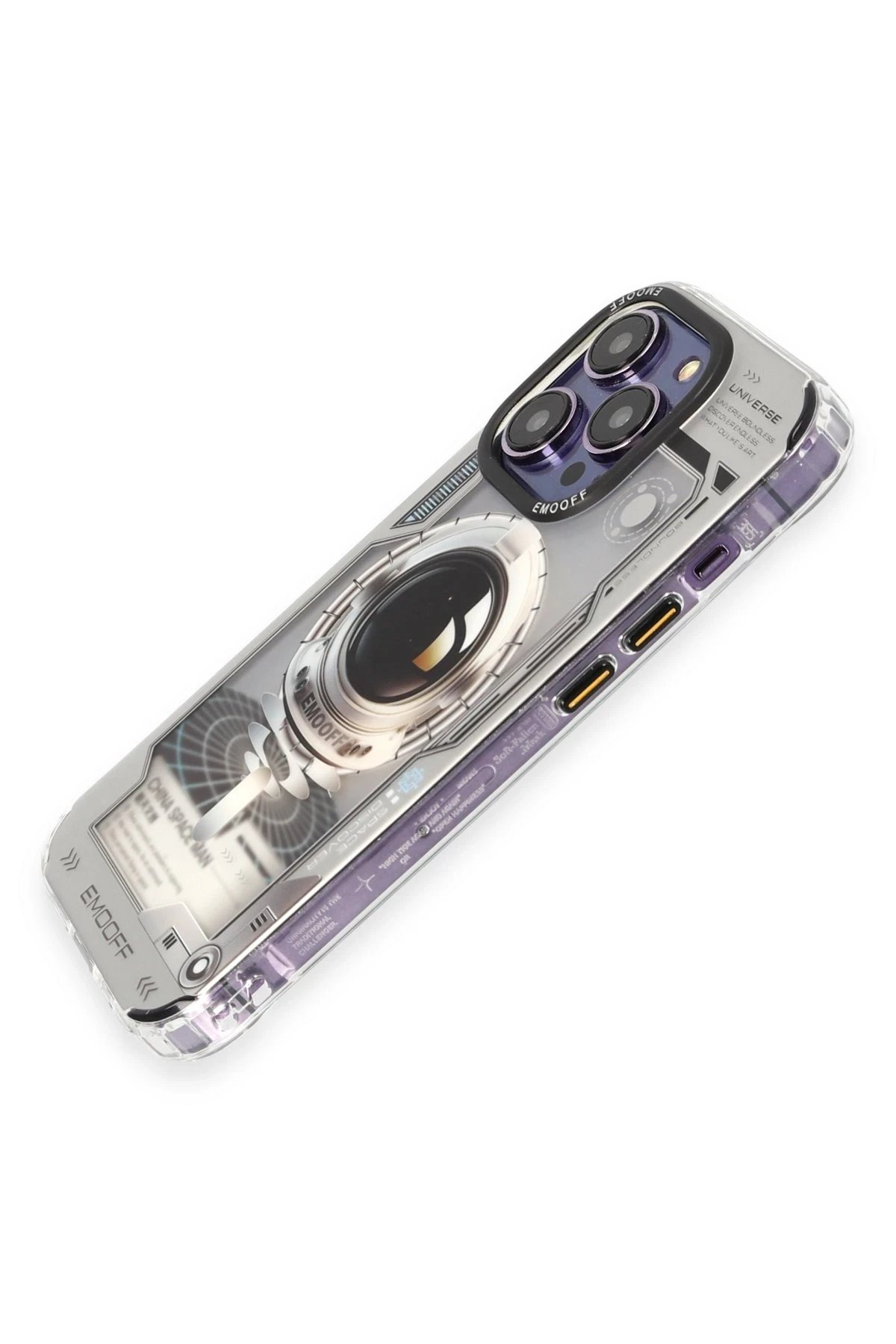 Keep Off iPhone 14 Pro Max Kılıf Clone Space Magsafe Kapak - Clone - 4