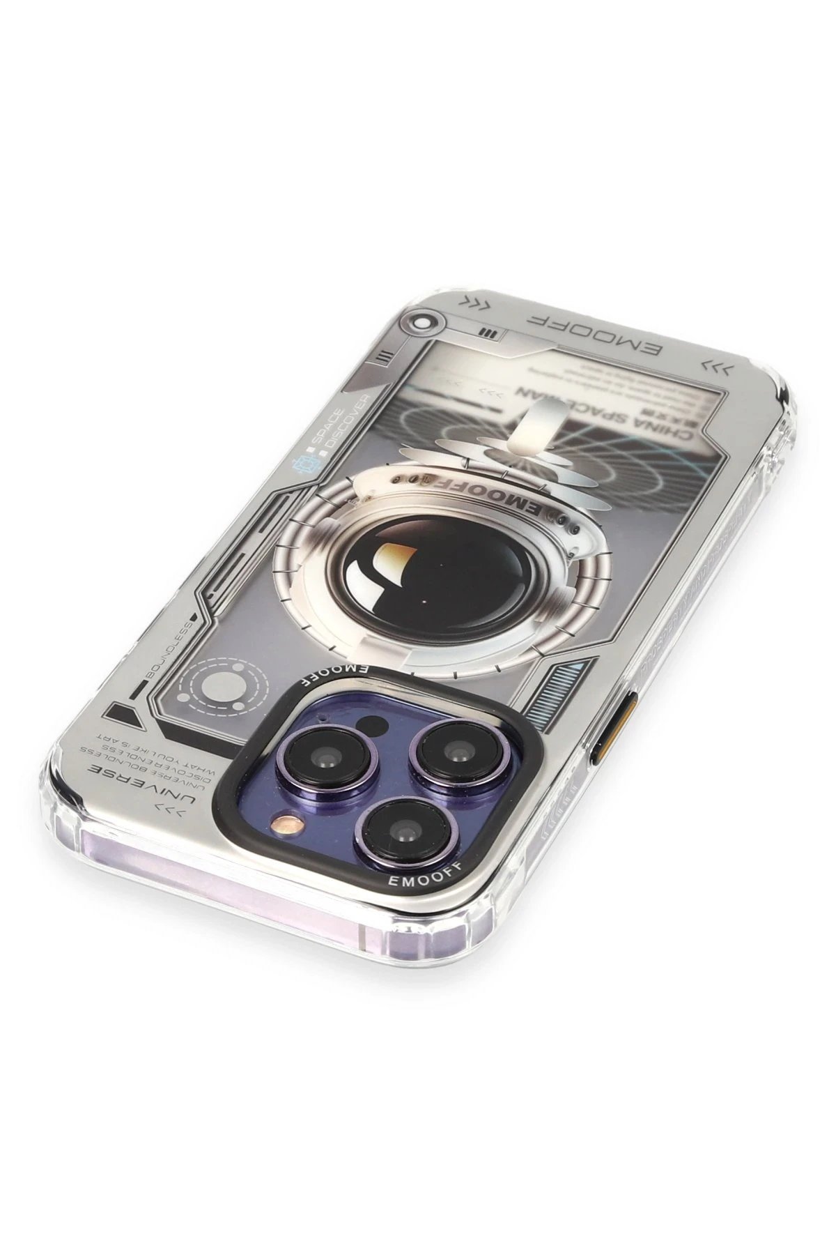 Keep Off iPhone 14 Pro Max Kılıf Clone Space Magsafe Kapak - Clone - 4