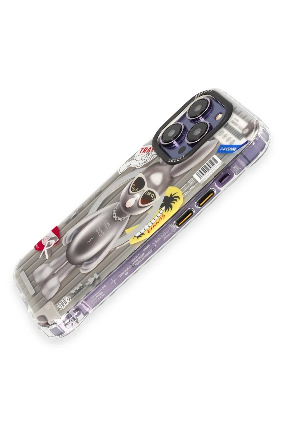 Keep Off iPhone 14 Pro Max Kılıf Clone Space Magsafe Kapak - Clone - 2