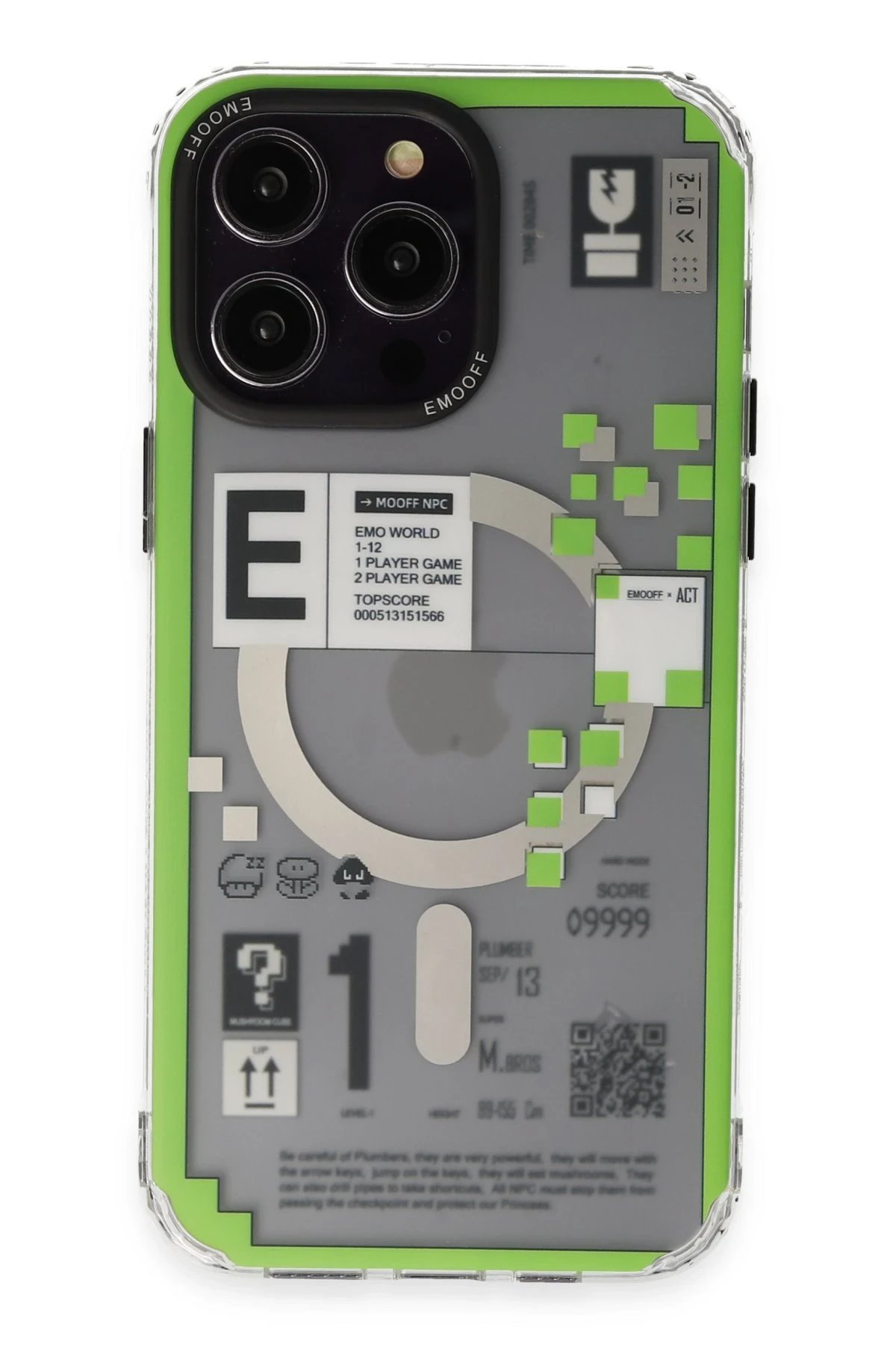 Keep Off iPhone 14 Pro Max Kılıf Clone Space Magsafe Kapak - Clone - 14