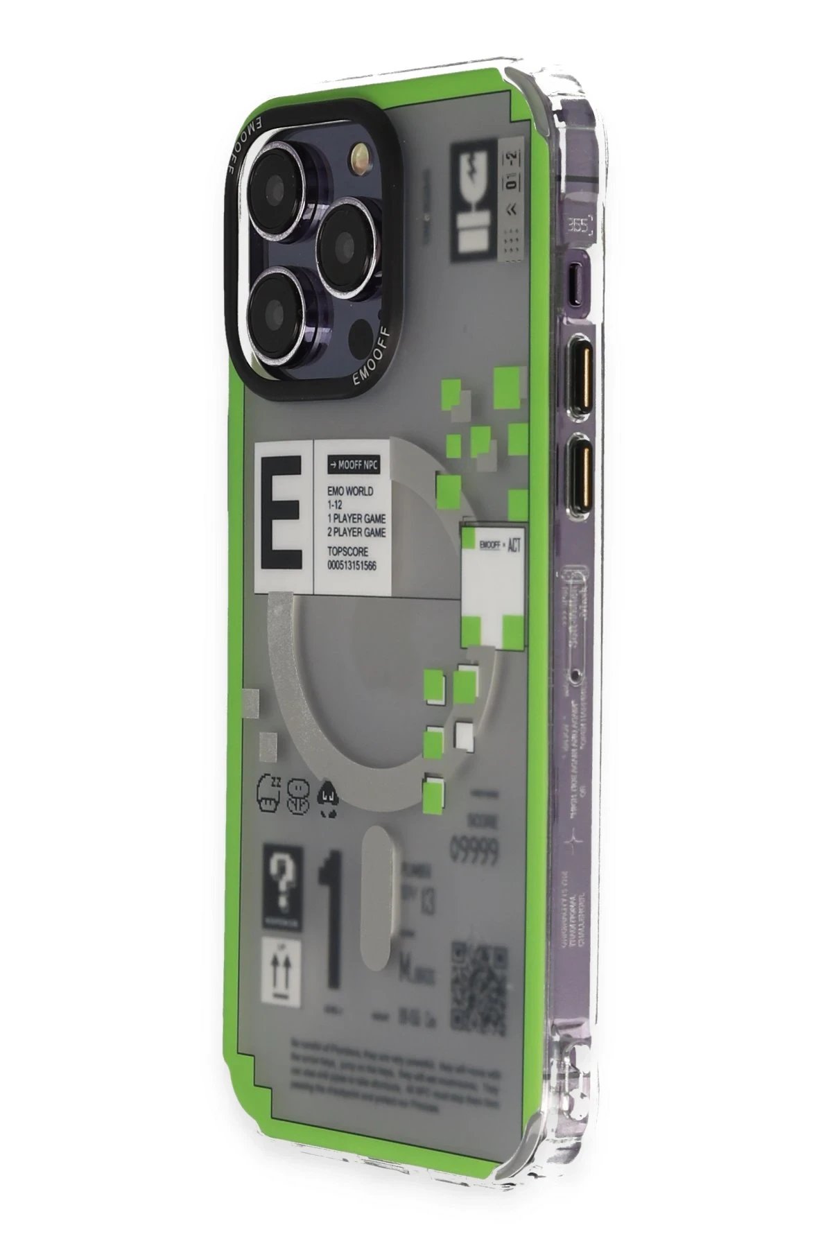 Keep Off iPhone 14 Pro Max Kılıf Clone Space Magsafe Kapak - Clone - 14