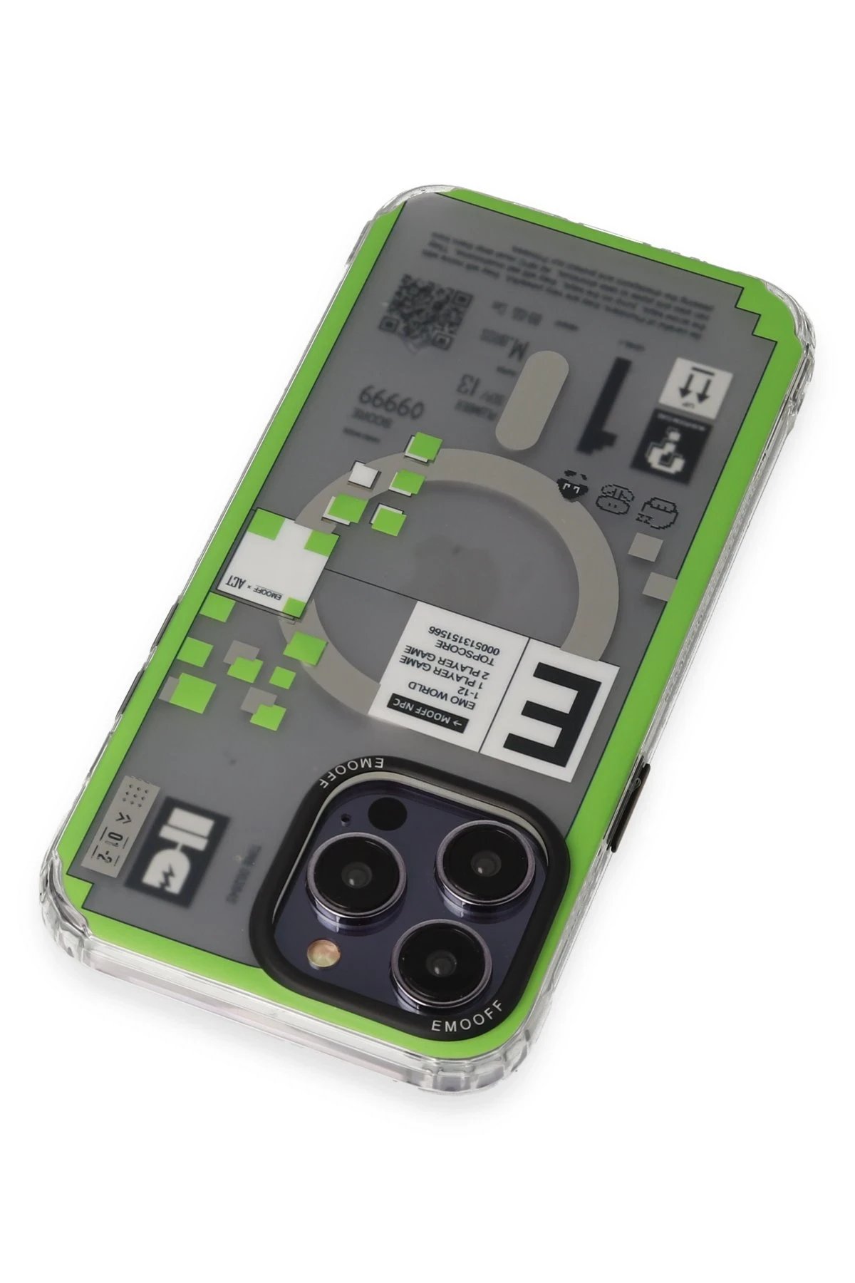 Keep Off iPhone 14 Pro Max Kılıf Clone Space Magsafe Kapak - Clone - 14