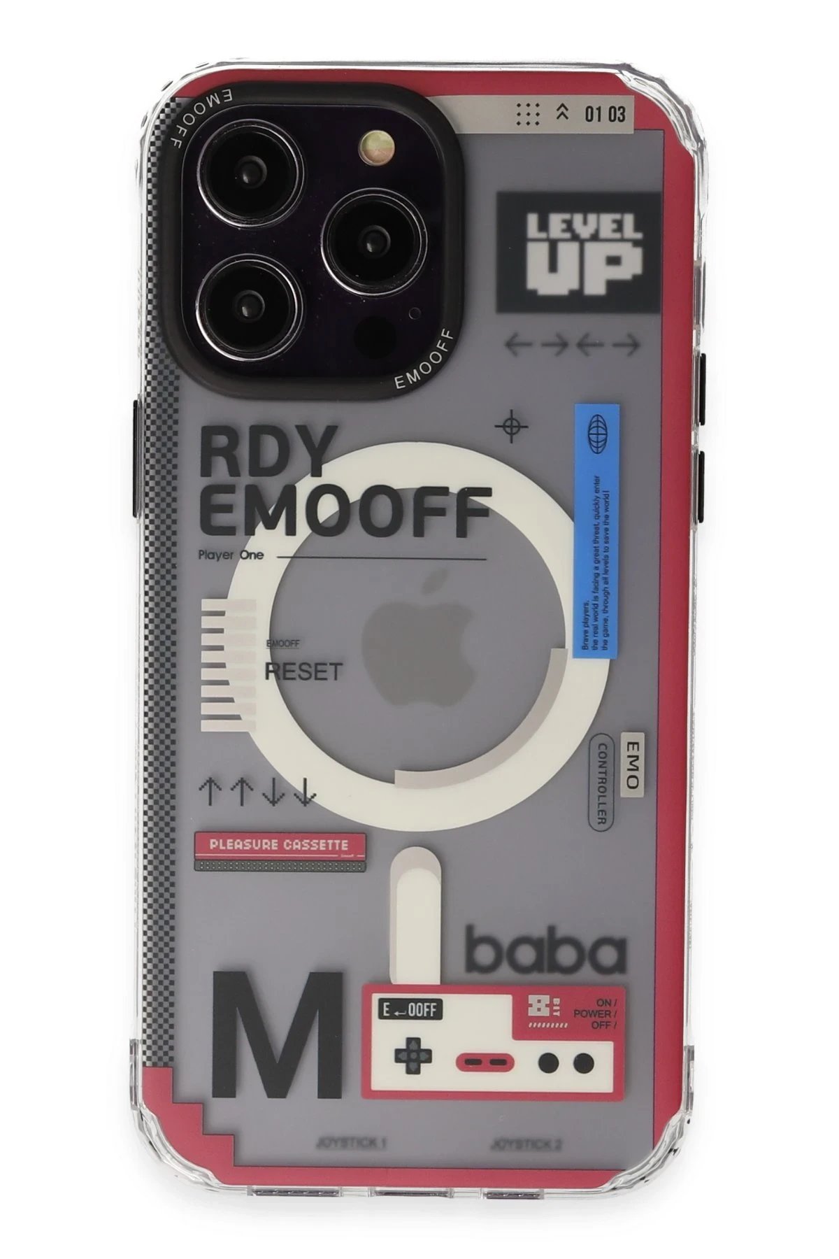 Keep Off iPhone 14 Pro Max Kılıf Clone Space Magsafe Kapak - Clone - 15