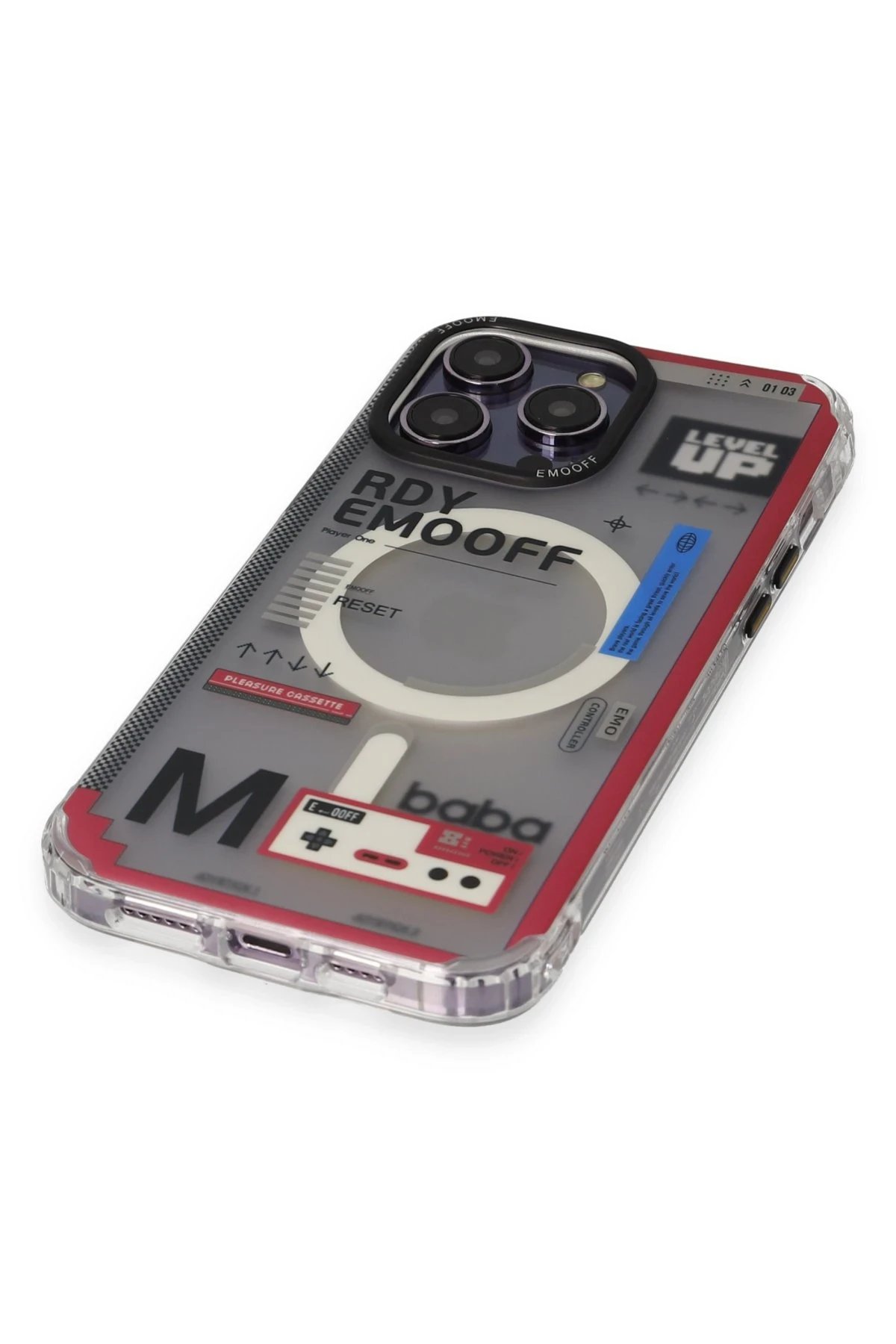 Keep Off iPhone 14 Pro Max Kılıf Clone Space Magsafe Kapak - Clone - 15