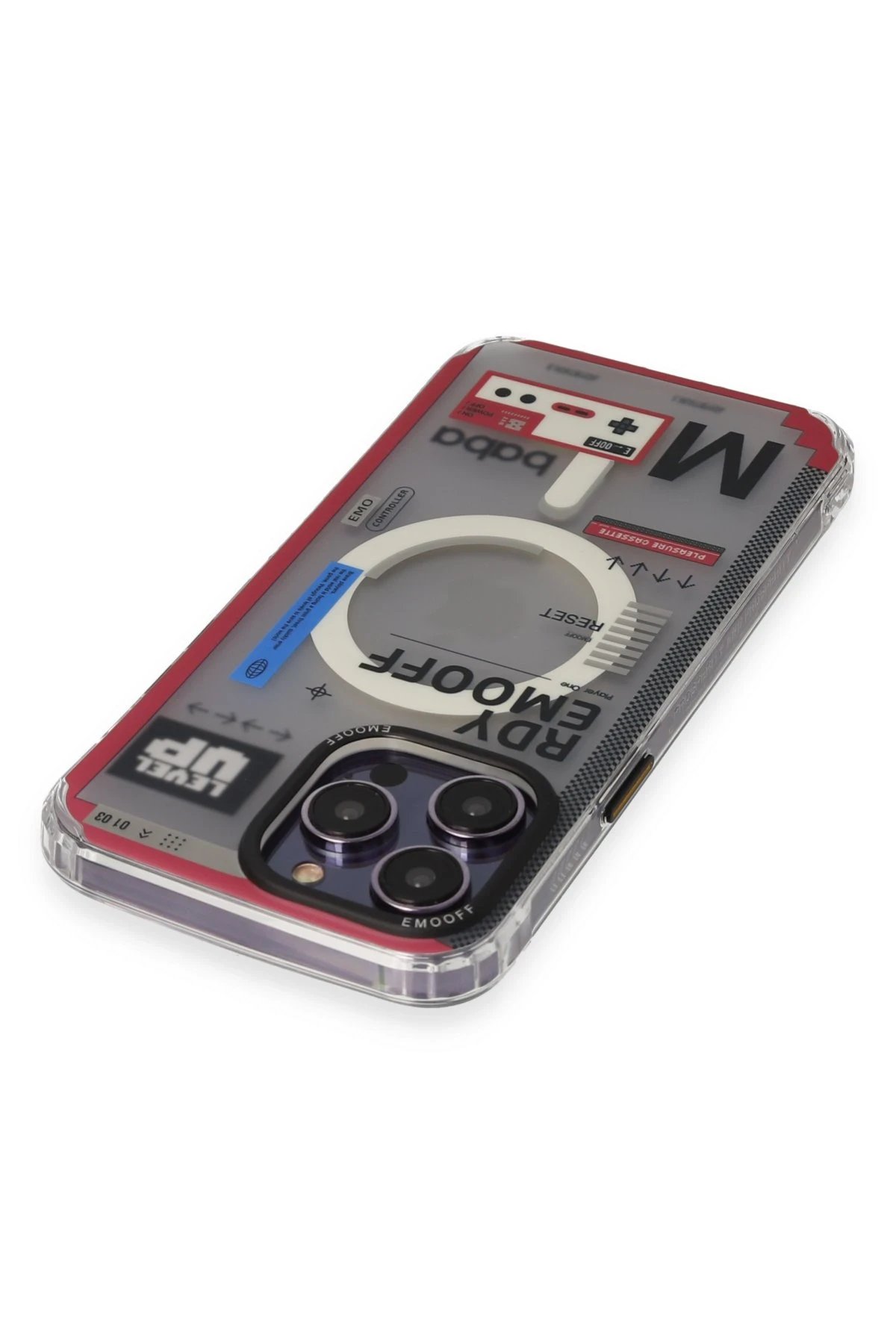 Keep Off iPhone 14 Pro Max Kılıf Clone Space Magsafe Kapak - Clone - 15