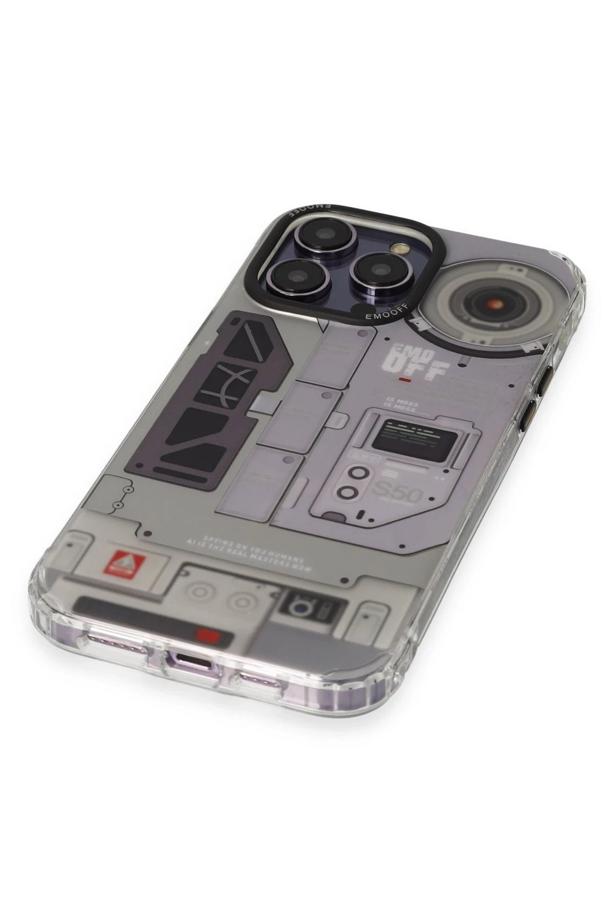 Keep Off iPhone 14 Pro Max Kılıf Clone Space Magsafe Kapak - Clone - 16