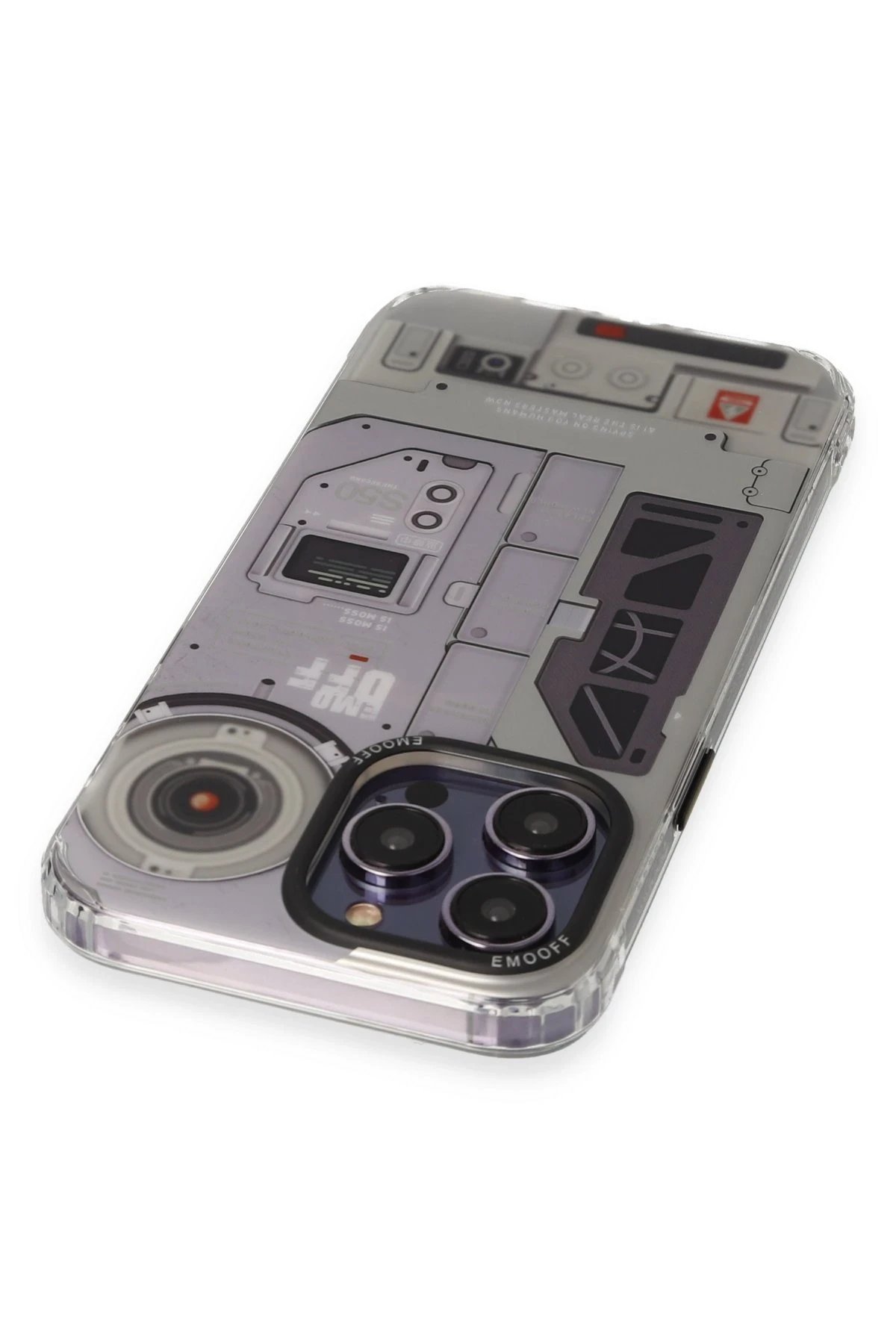 Keep Off iPhone 14 Pro Max Kılıf Clone Space Magsafe Kapak - Clone - 16