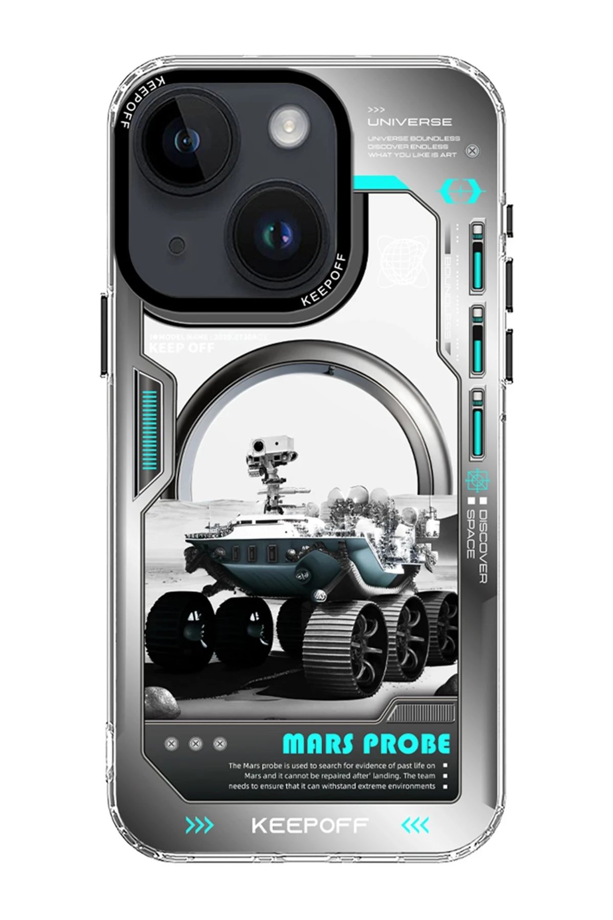 Keep Off iPhone 15 Aerospace Magsafe Kapak - Explore