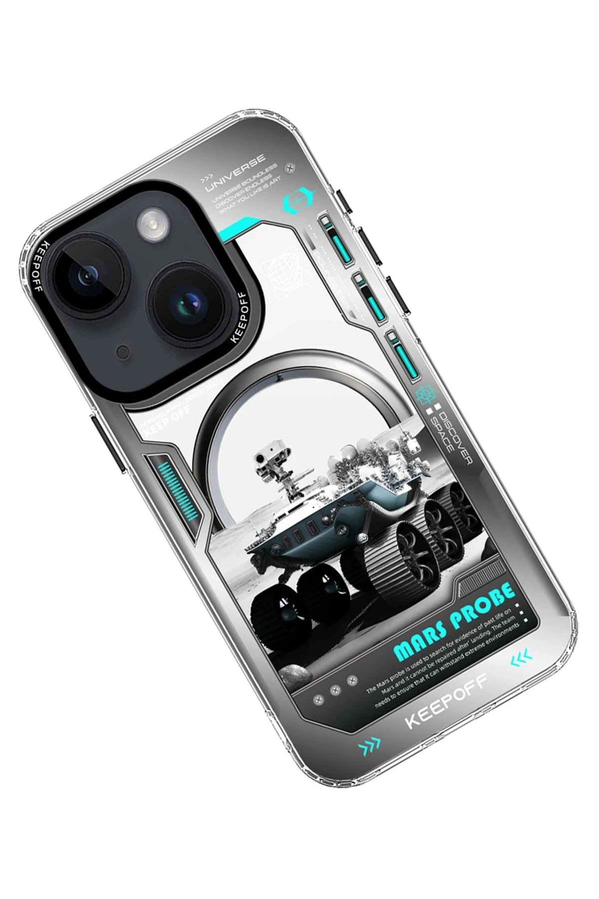 Keep Off iPhone 15 Aerospace Magsafe Kapak - Explore