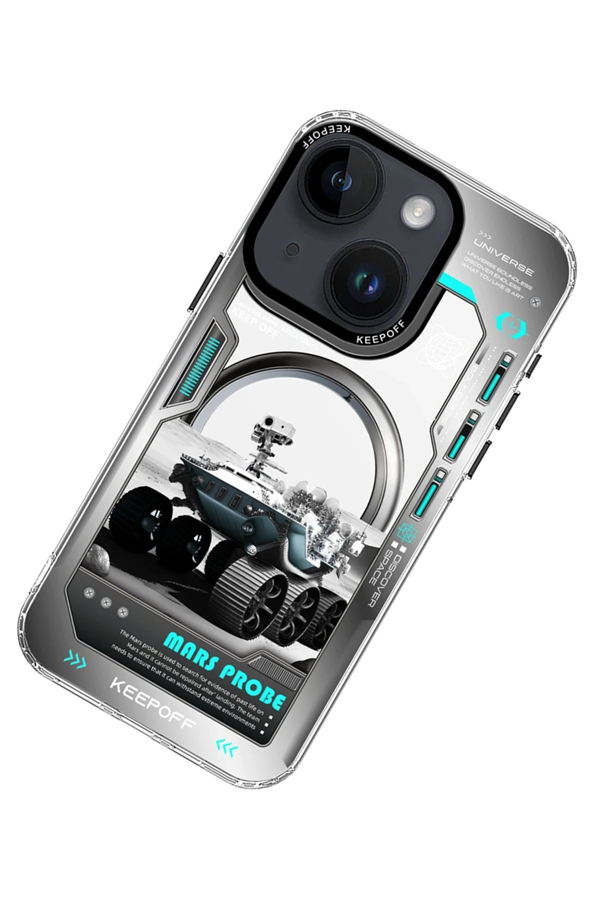 Keep Off iPhone 15 Aerospace Magsafe Kapak - Explore