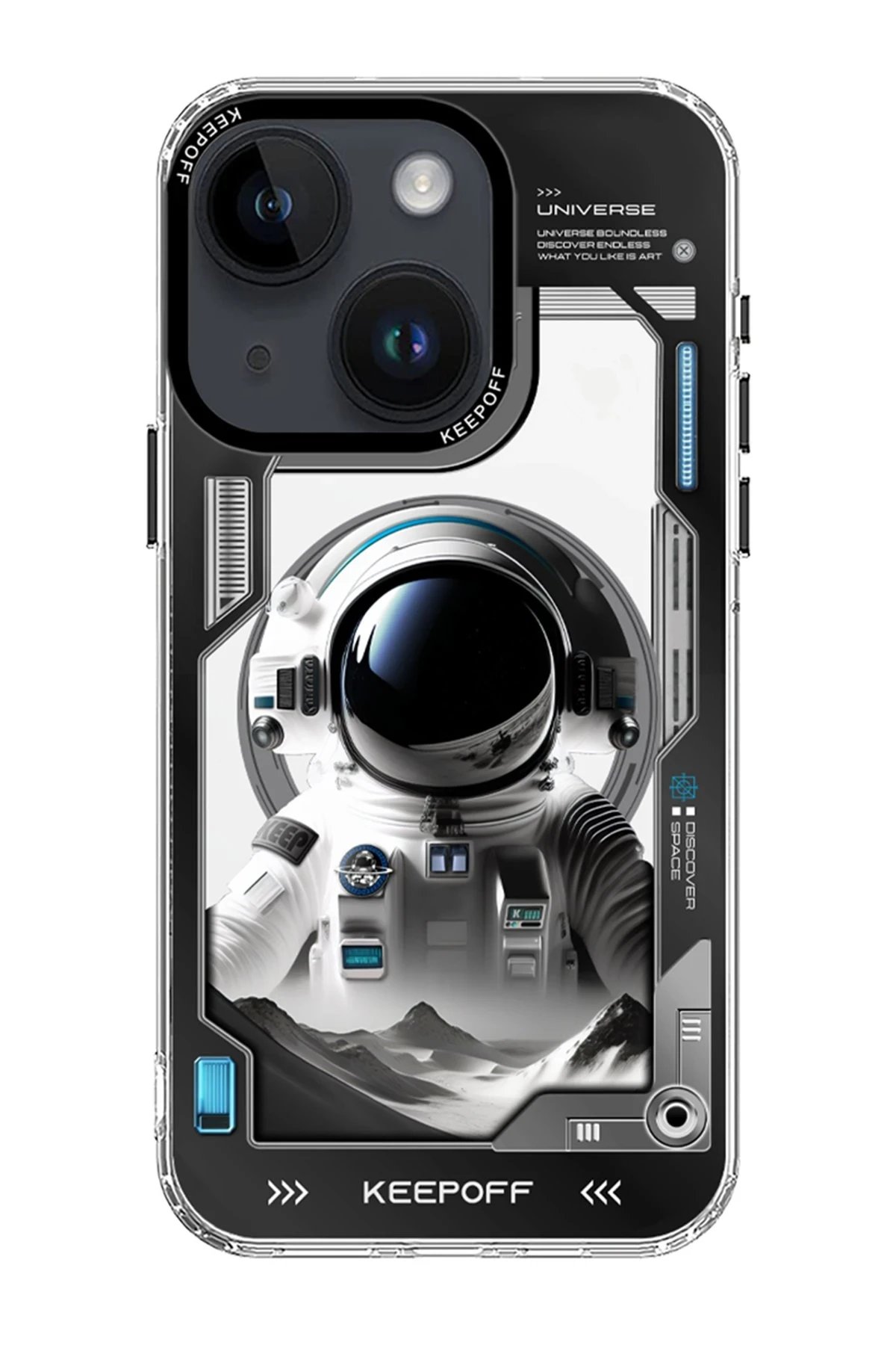 Keep Off iPhone 15 Aerospace Magsafe Kapak - Spaceman