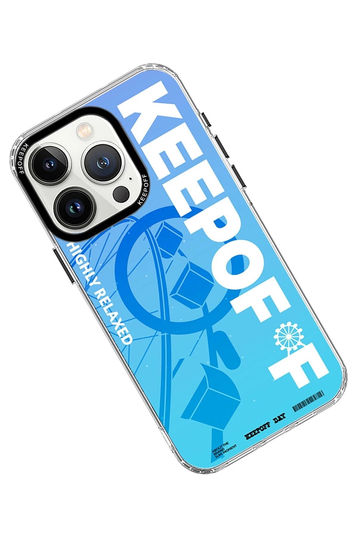 Keep Off iPhone 15 Pro Summer Travel Magsafe Kapak - High Relaxation