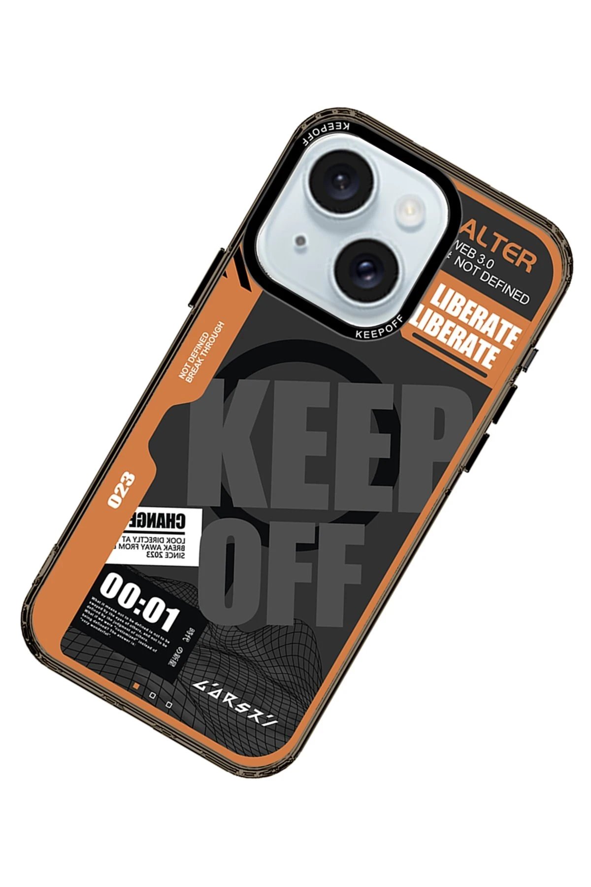 Keep Off iPhone 15 Imagination Of Time Magsafe Kapak - Escape From