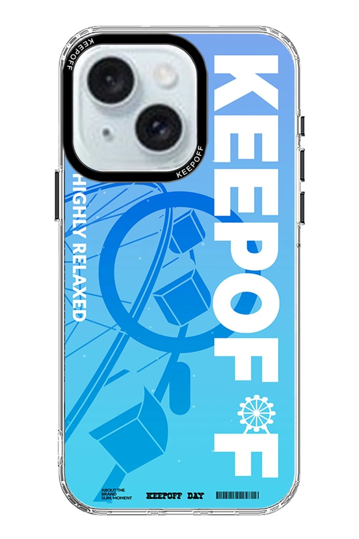 Keep Off iPhone 15 Summer Travel Magsafe Kapak - High Relaxation