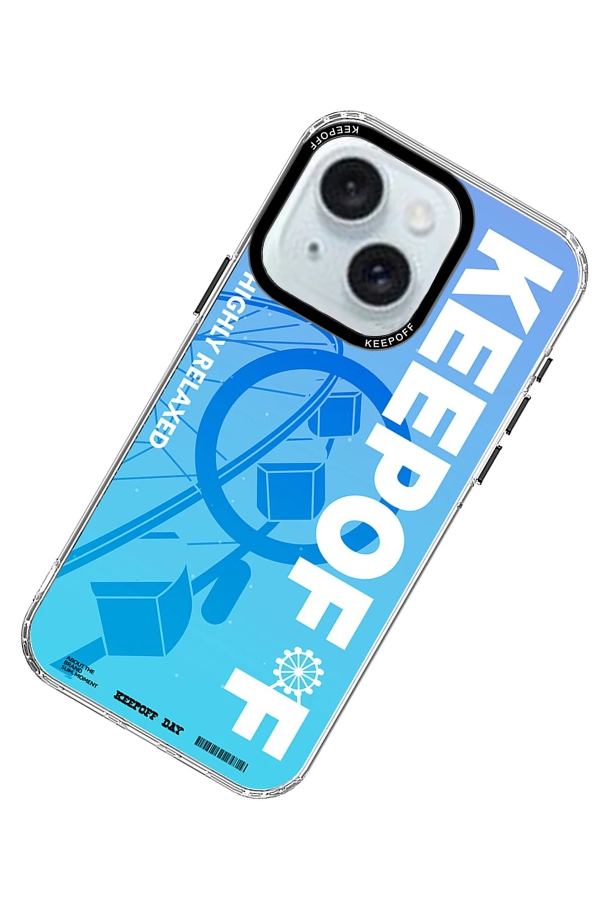 Keep Off iPhone 15 Summer Travel Magsafe Kapak - High Relaxation