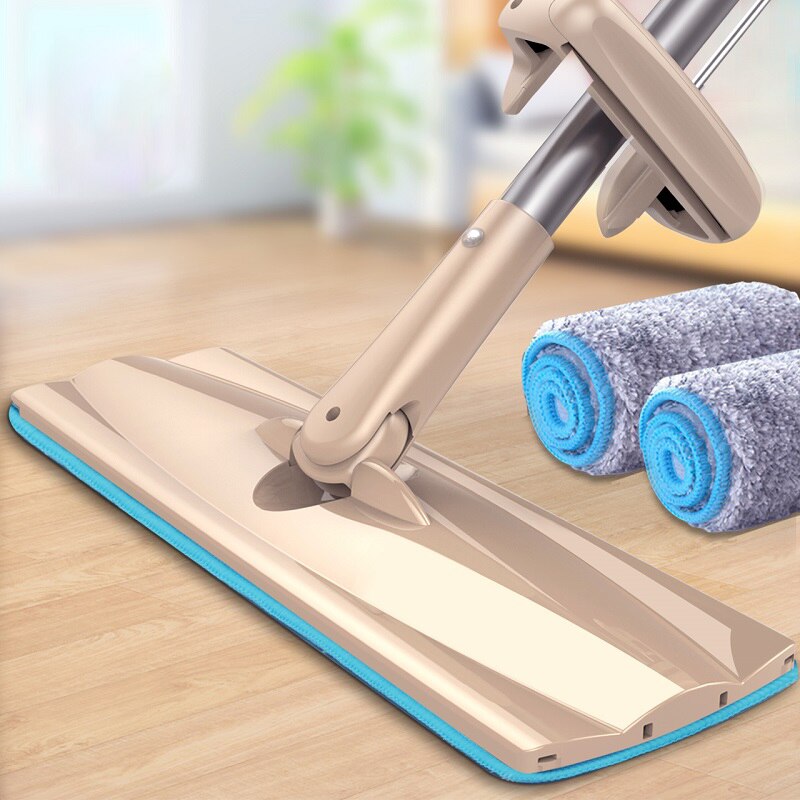 Kendinden Sıkmalı Kovasız Mop 2 Bez